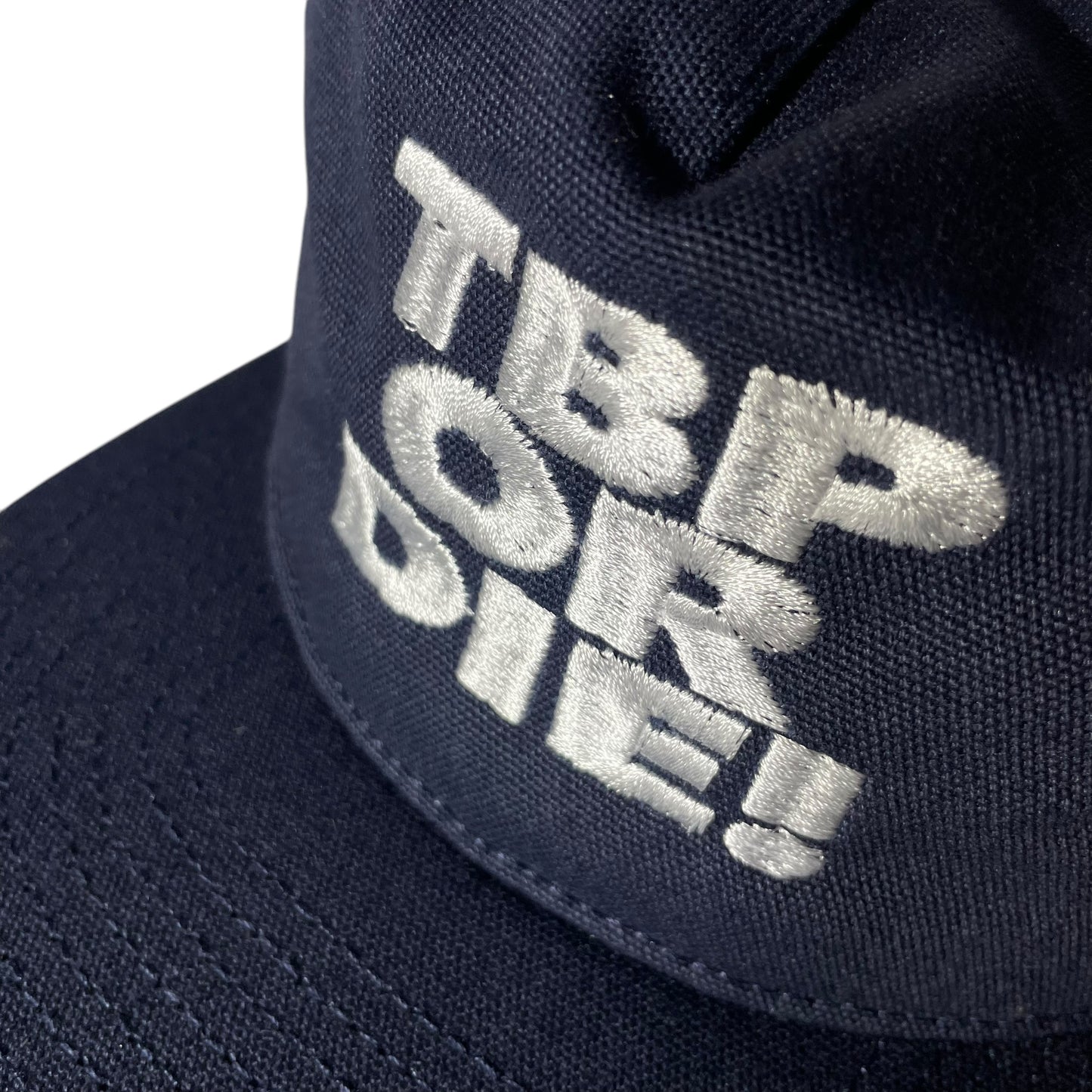 TBP “TBP OR DIE" Snap Back Canvas Cap