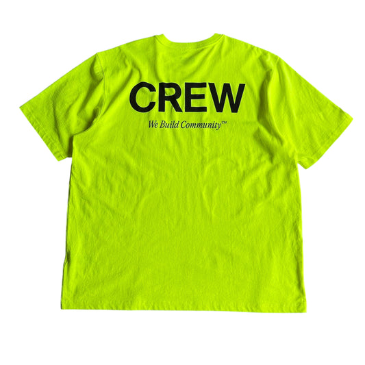 【DEAD STOCK】Carhartt USA S/SL Pocket Tee ポケT 半袖 セーフティグリーン 企業ロゴ デッドストック XXL