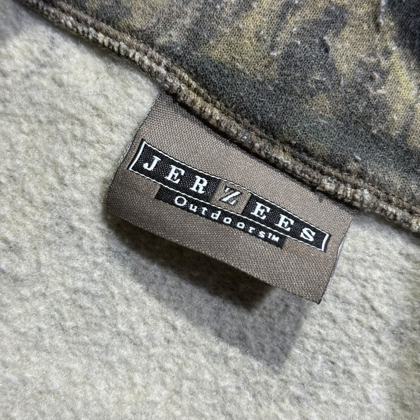 【USED】Jerzees Realtree Half Zip Sweat