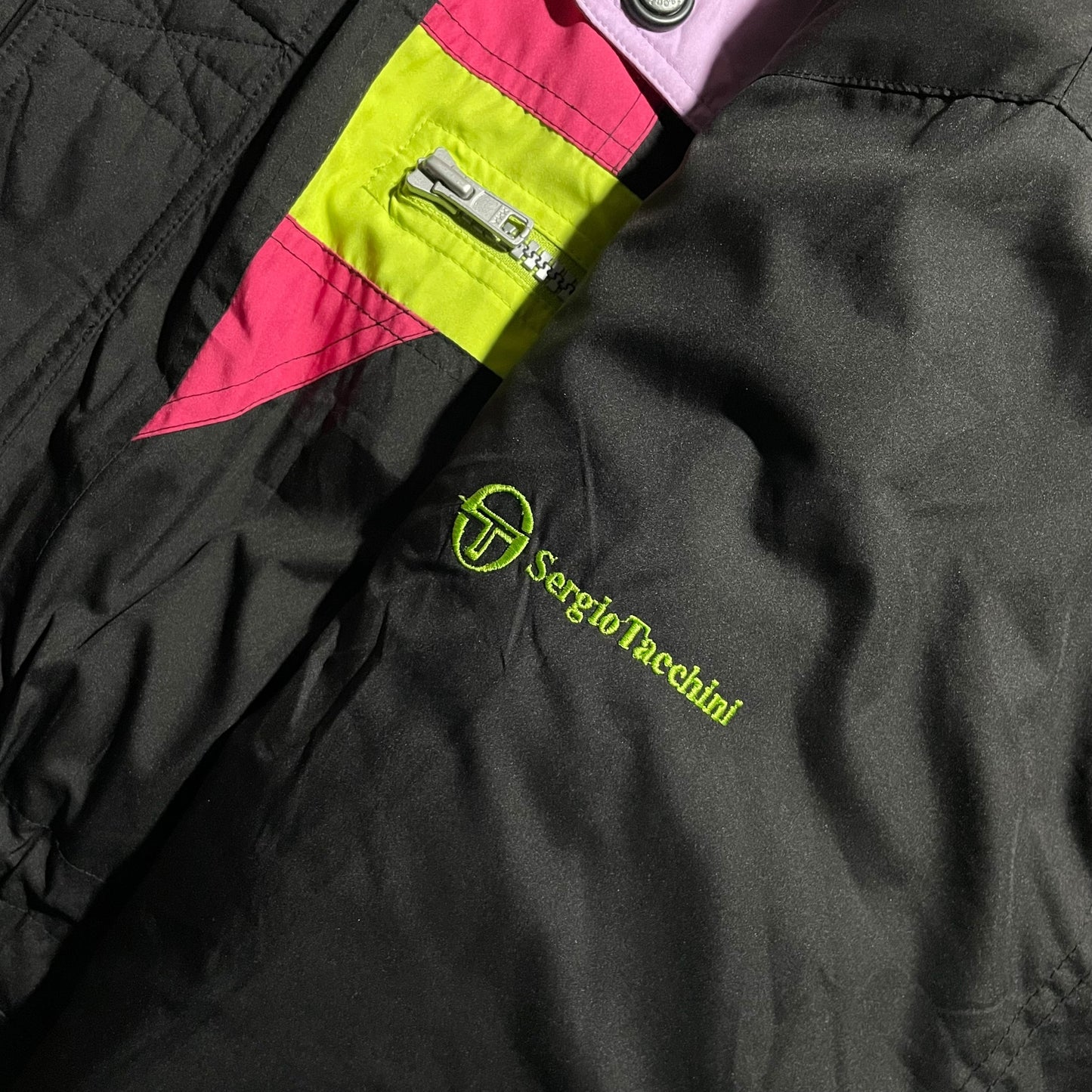 【USED】Sergio Tacchini Multicolor Ski Jacket