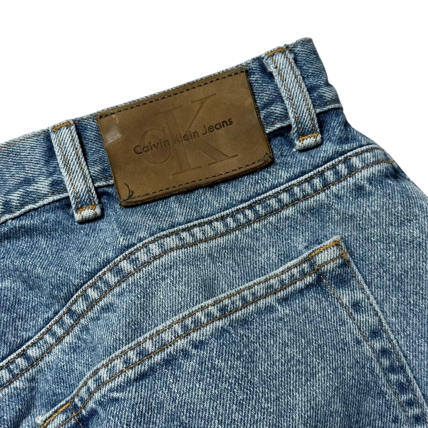 【USED】Calvin Klein Jeans Relaxed Fit Denim Pants/Made in USA