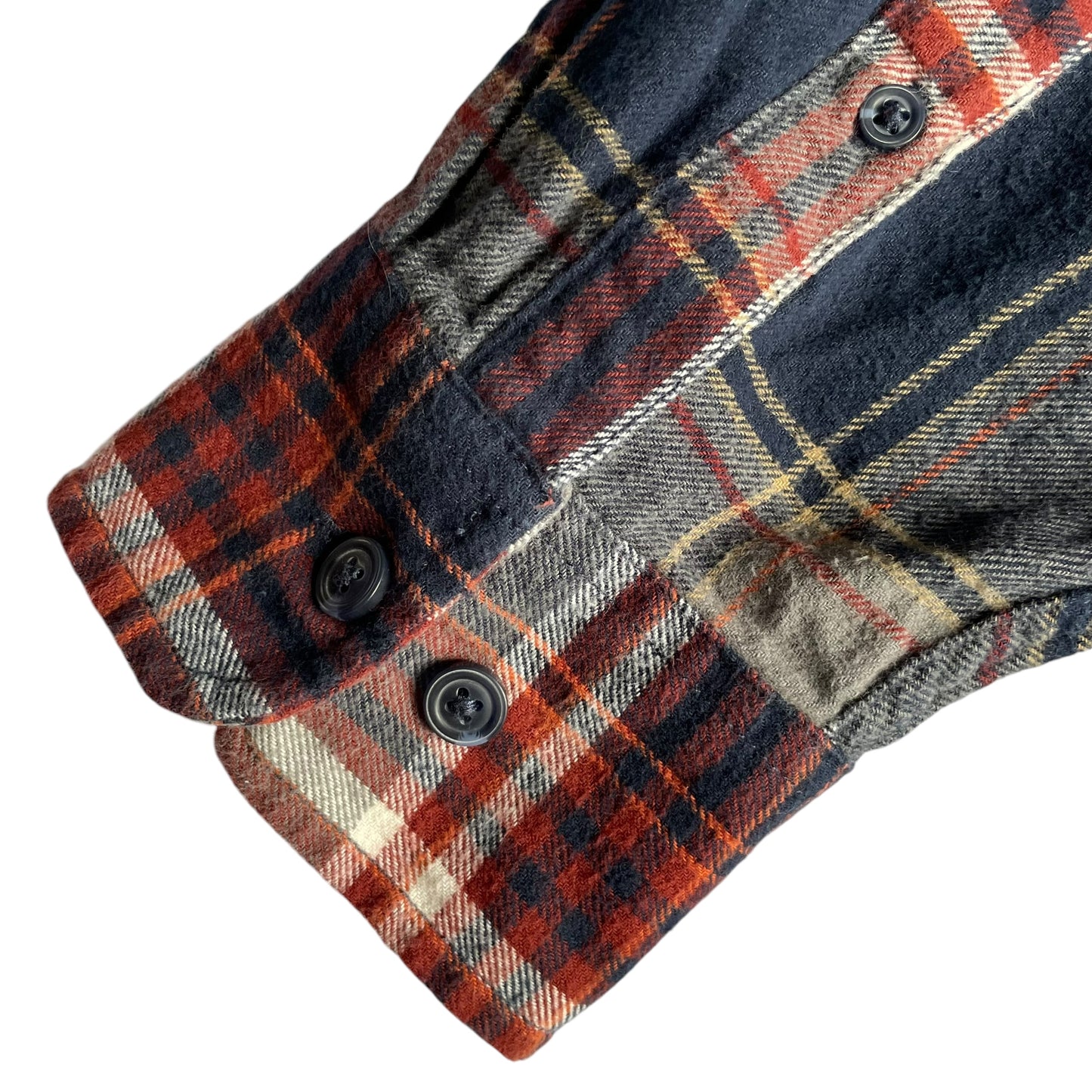 Eddie Bauer Cotton Check L/SL Flannel Shirt