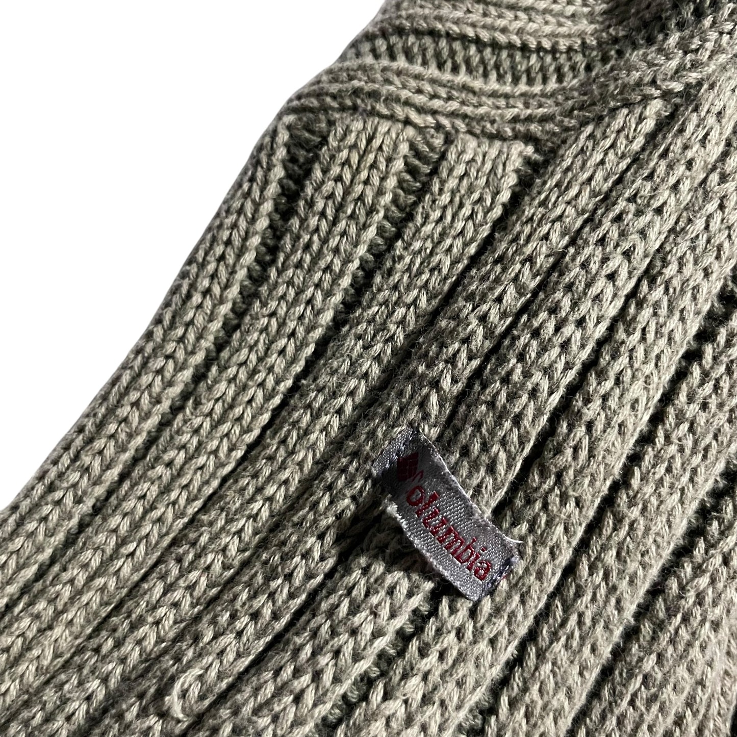 【USED】Columbia Full Zip Cotton Sweater