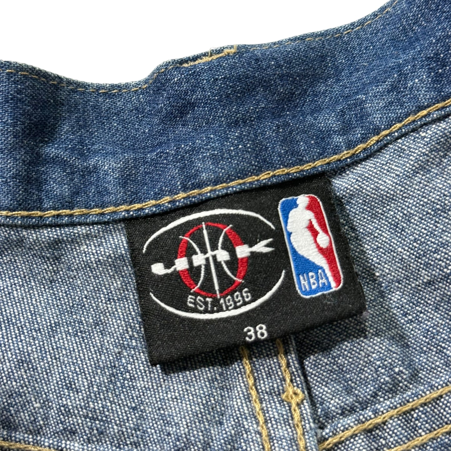 【USED】UNK NBA Logo Patch Baggy Jeans