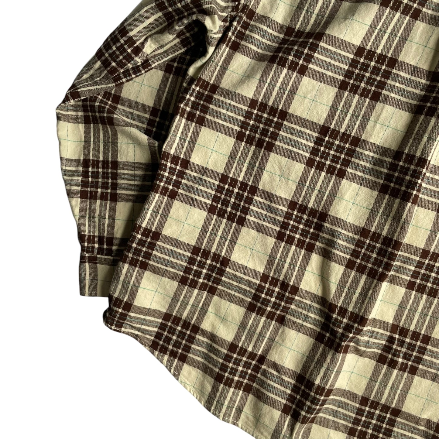 Eddie Bauer Check L/SL Cotton BD Shirt