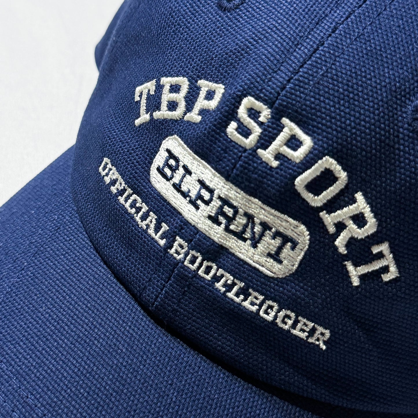 The Blueprint™︎ Leather Strap Canvas Baseball Cap
