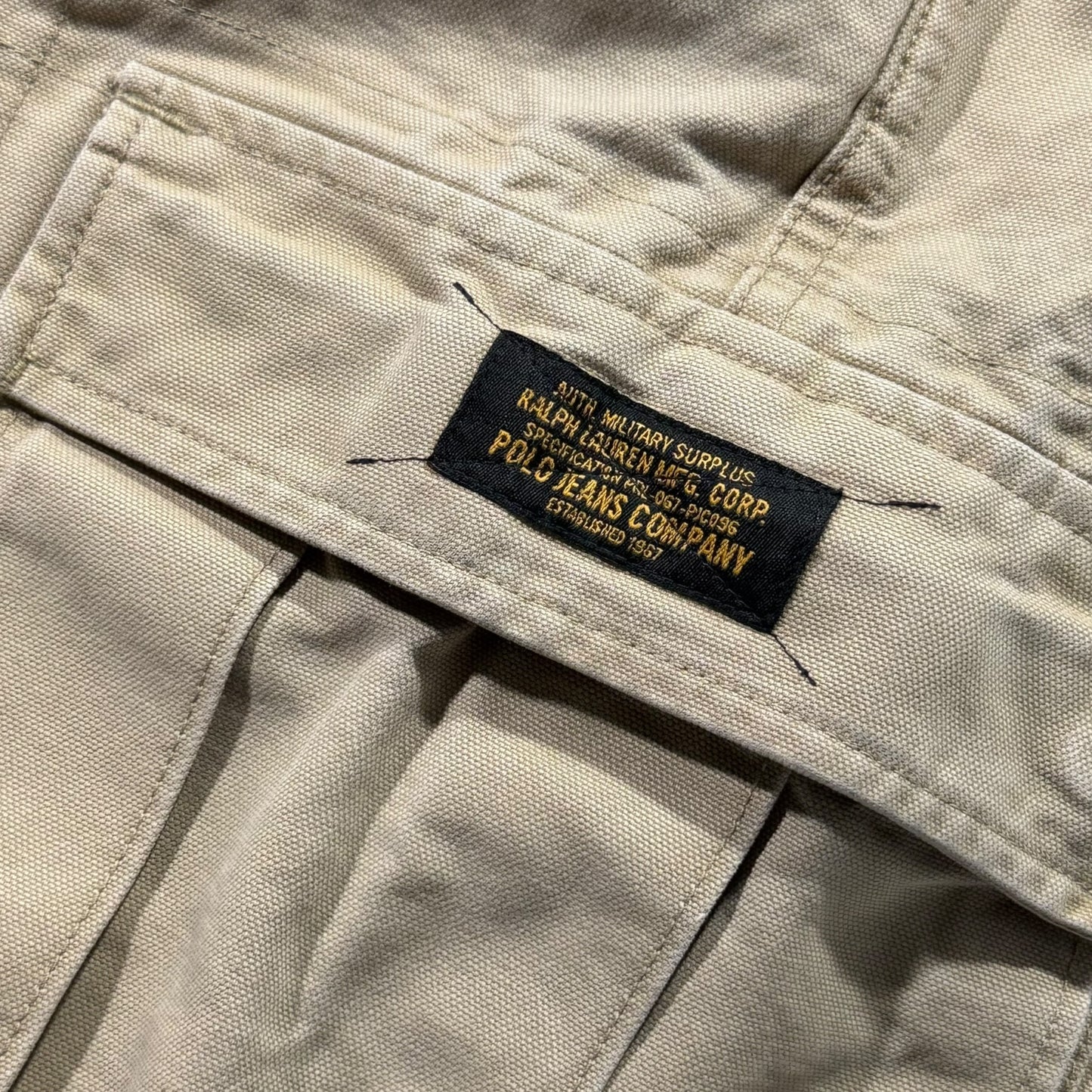 【USED】POLO JEANS CARGO SHORTS