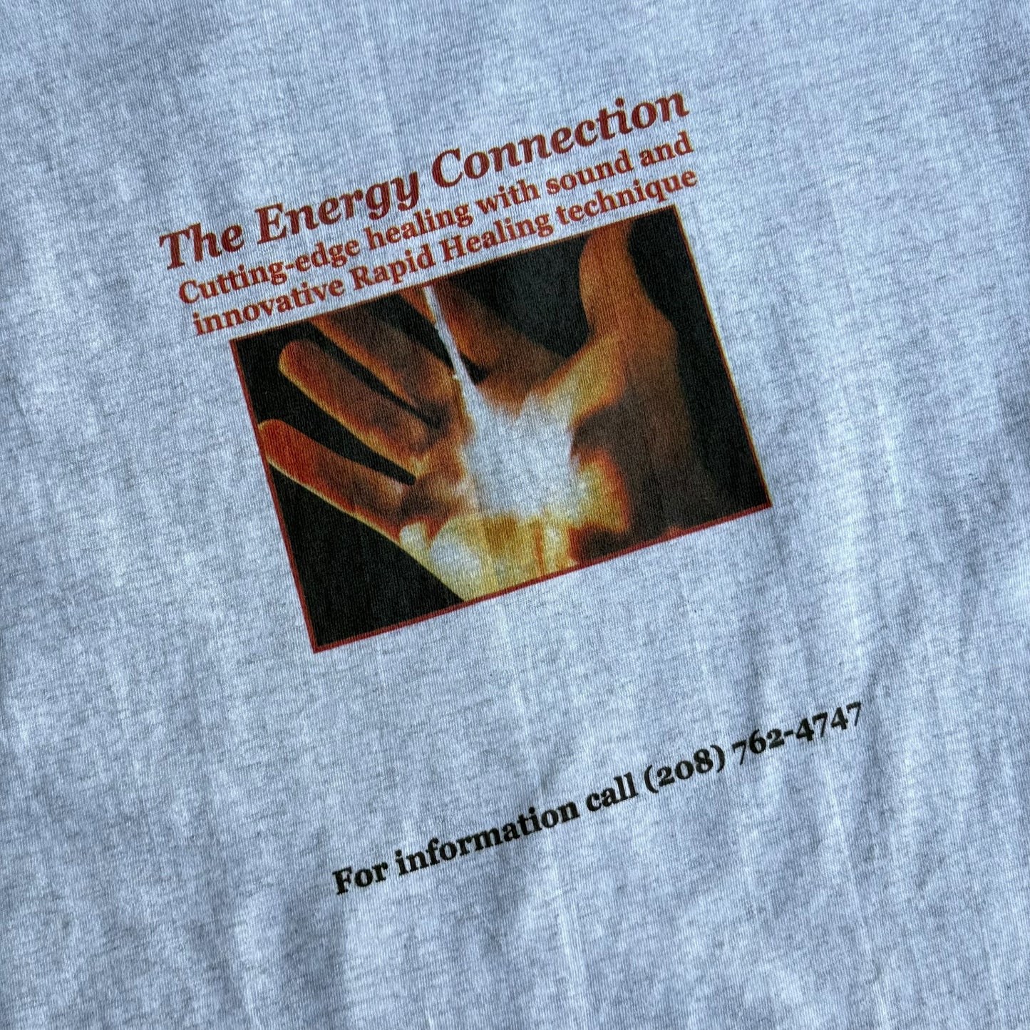 【USED】HANES "The Energy Connection" S/SL TEE