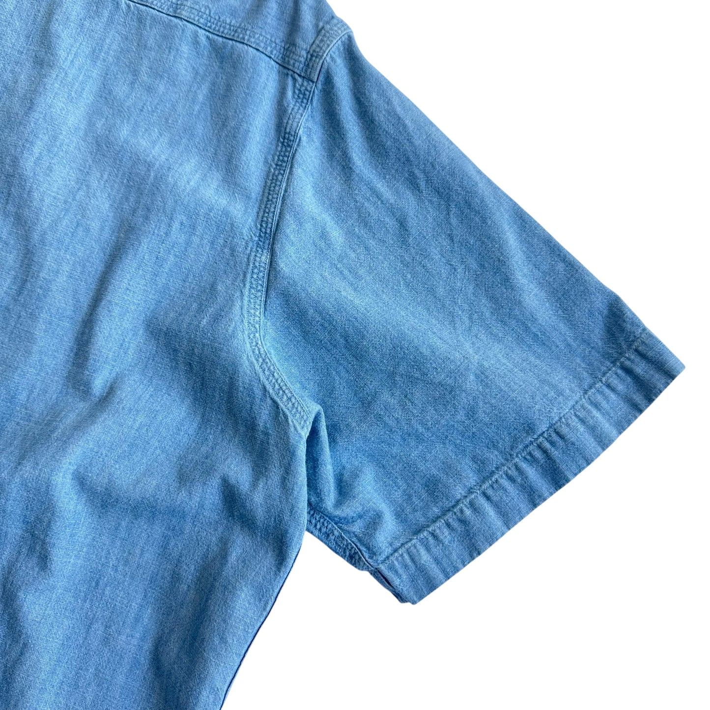 【USED】POLO RALPH LAUREN S/SL DENIM SHIRT XLサイズ