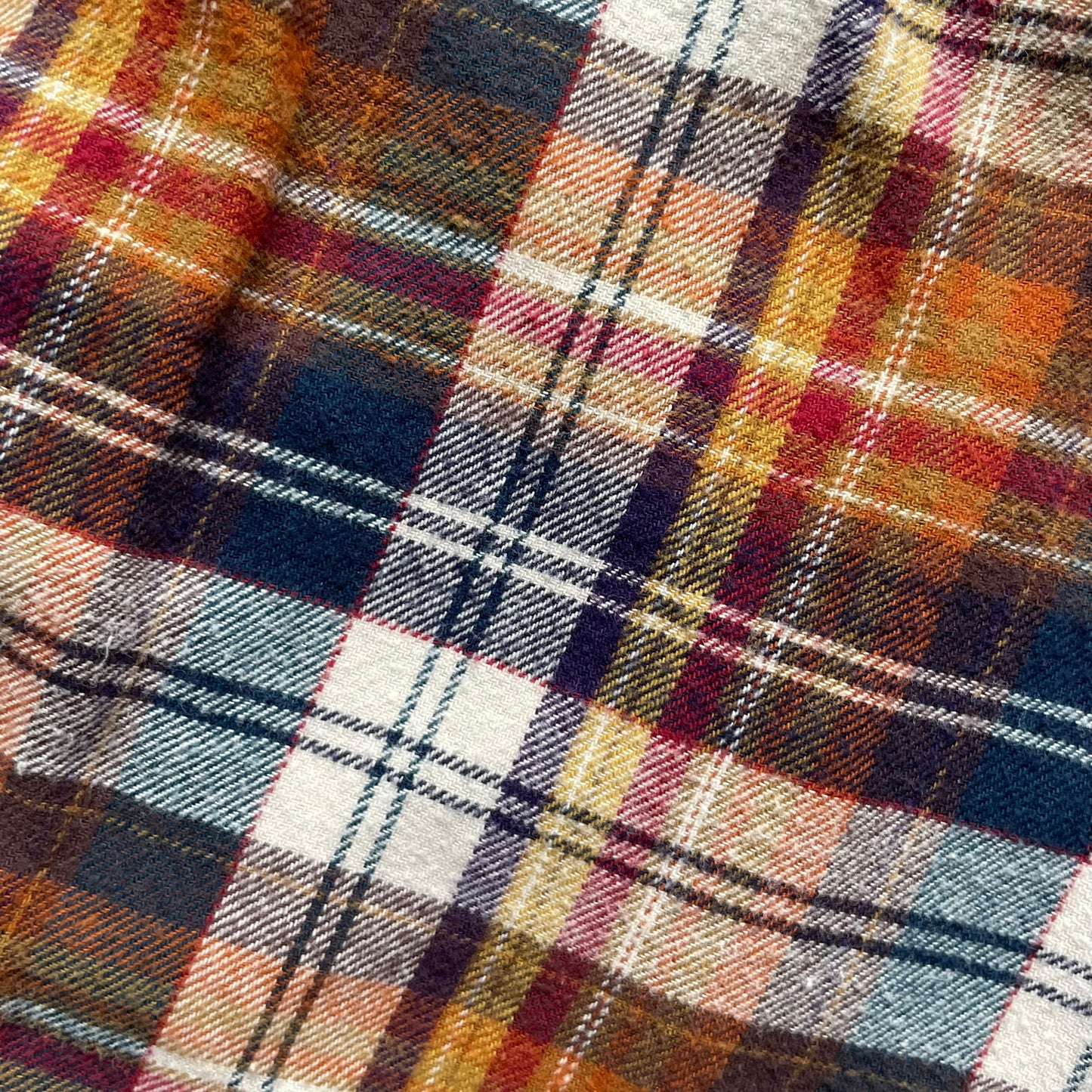 【USED】Eddie Bauer Check Flannel Shirt