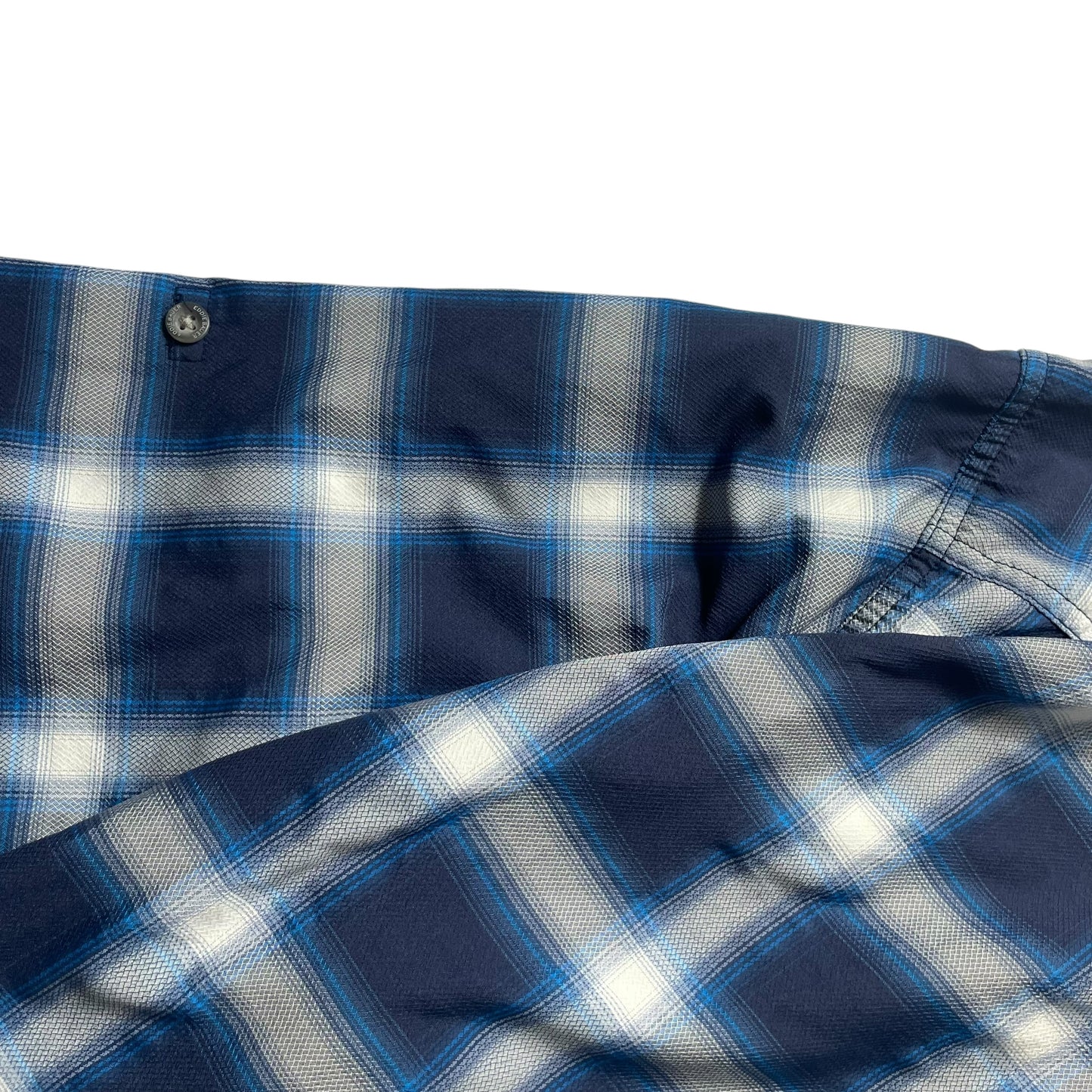 【USED】Eddie Bauer Box Cut Check BD Shirt