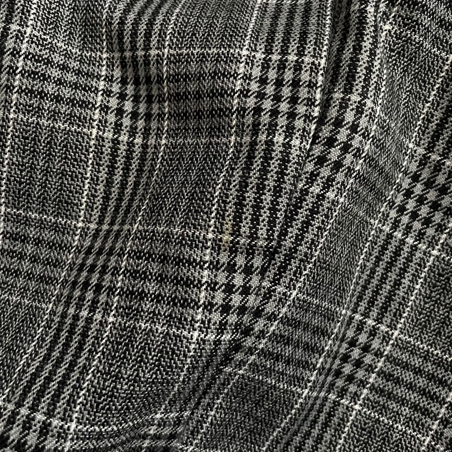 【USED】Stacy Adams Glen Check 1Tuck Rayon Pants