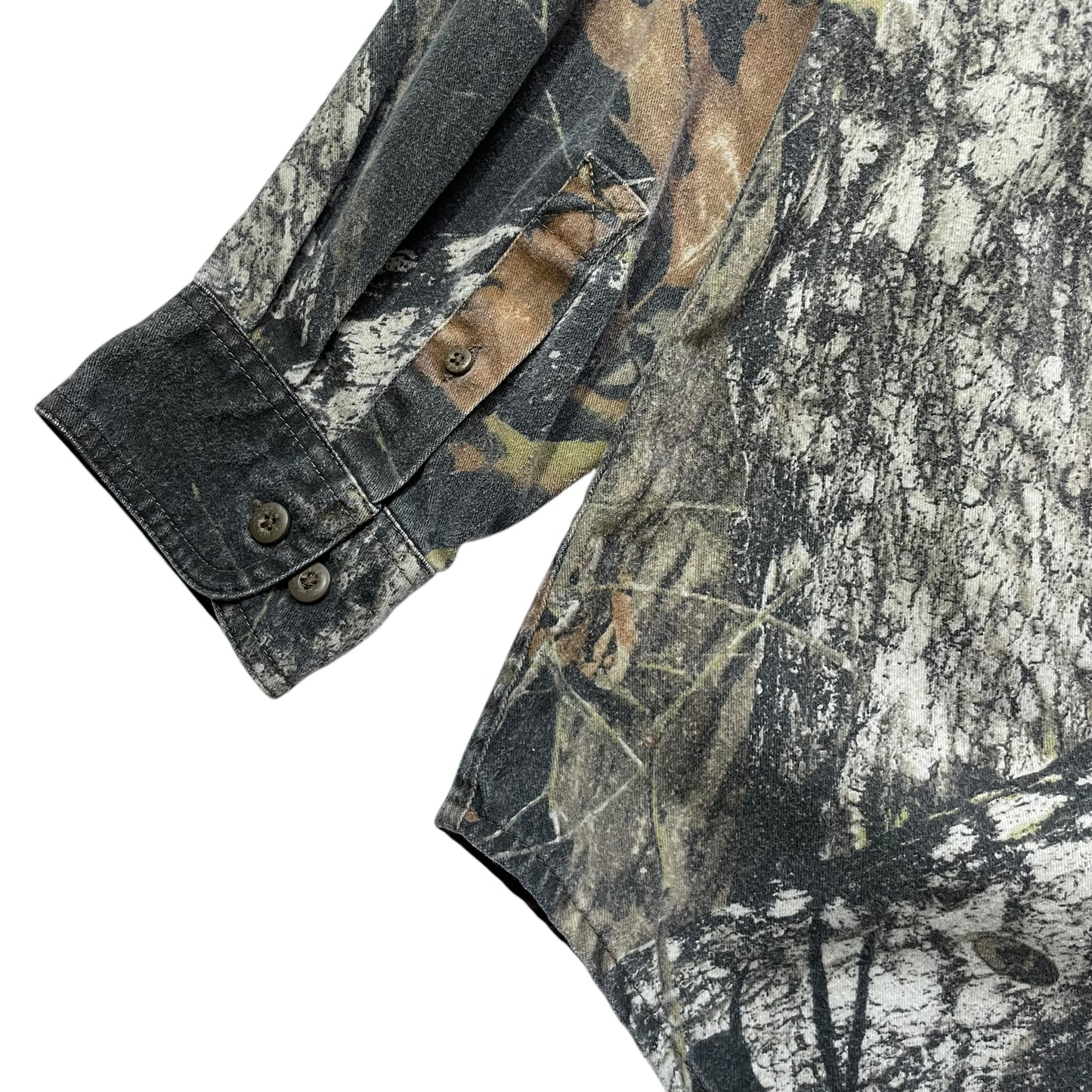 【USED】MOSSY OAK Realtree Camo Shirt