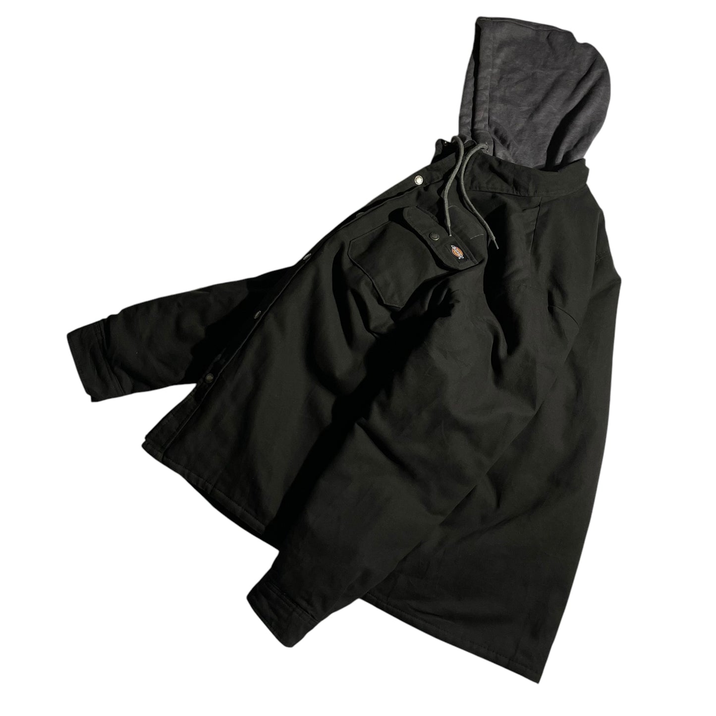 【USED】Dickies Hooded Shirt Jacket