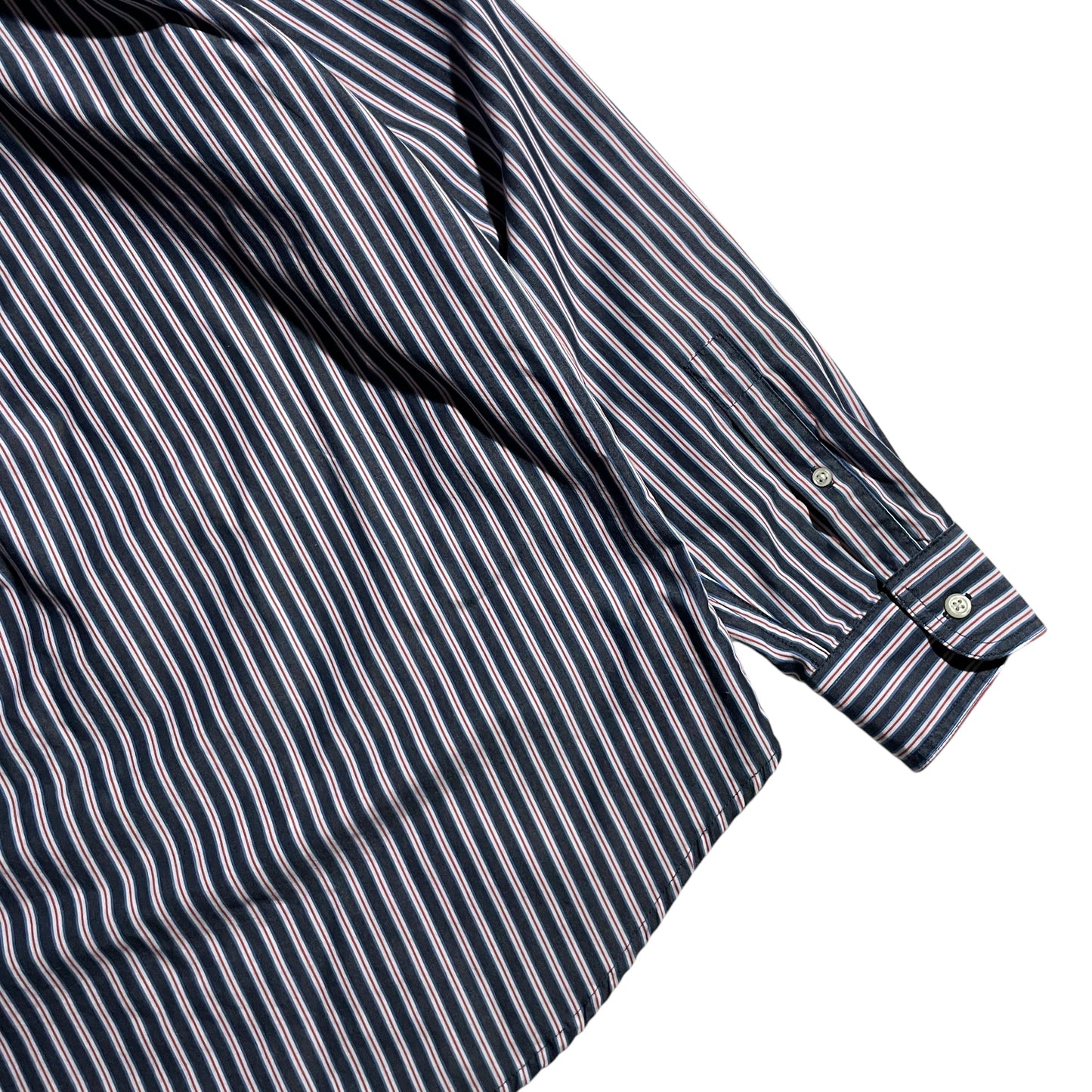 【USED】Chaps L/SL Stiripe BD Shirt