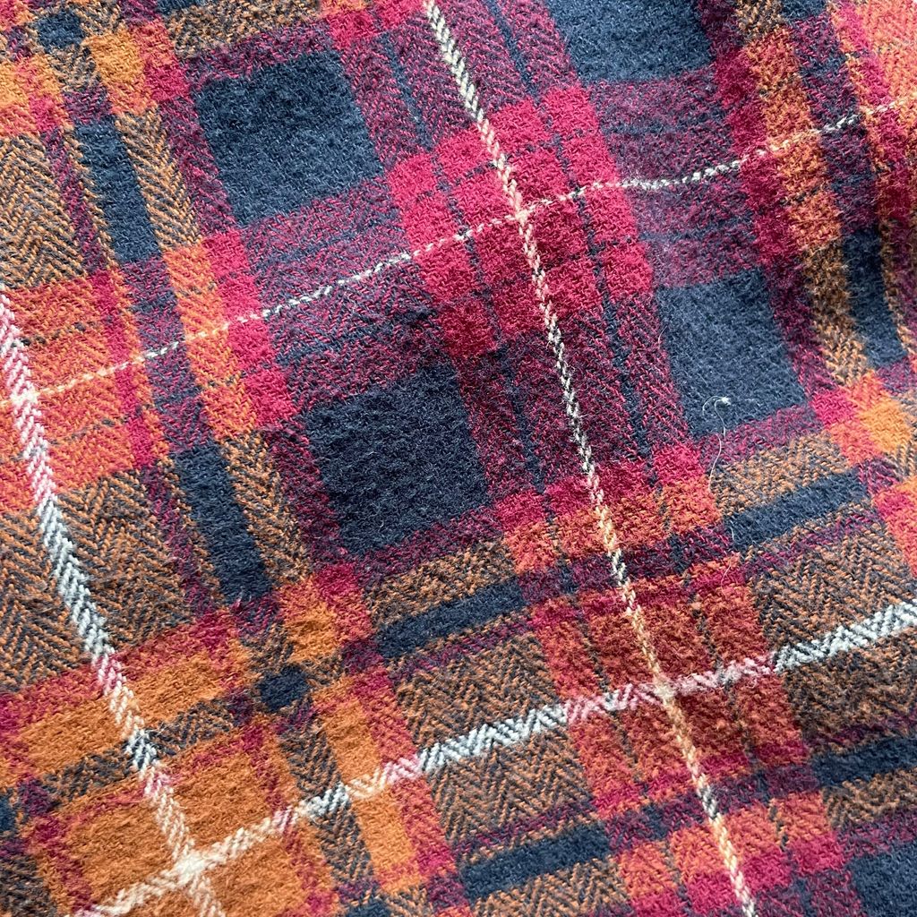 【USED】Eddie Bauer Check Flannel Shirt