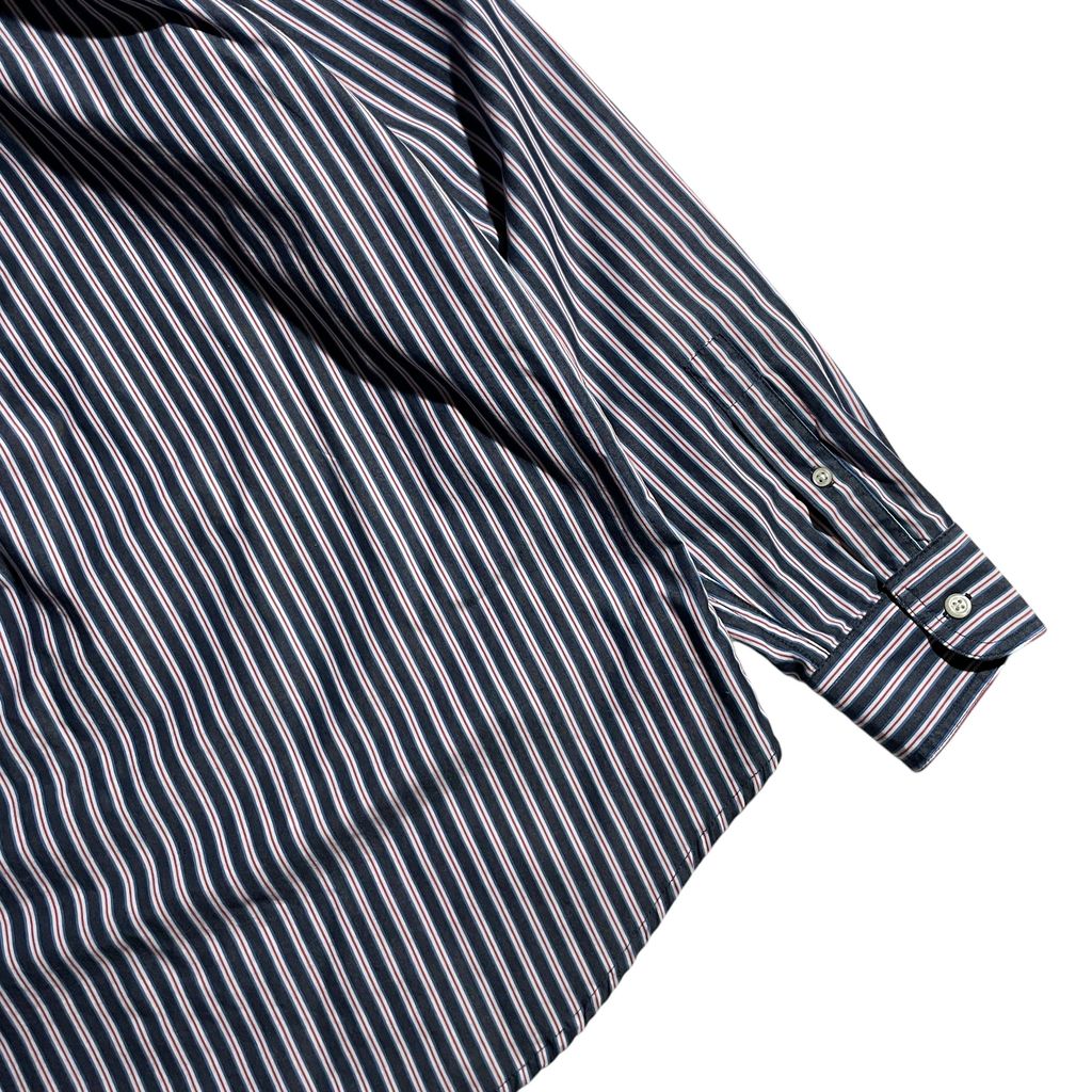 【USED】Chaps L/SL Stiripe BD Shirt