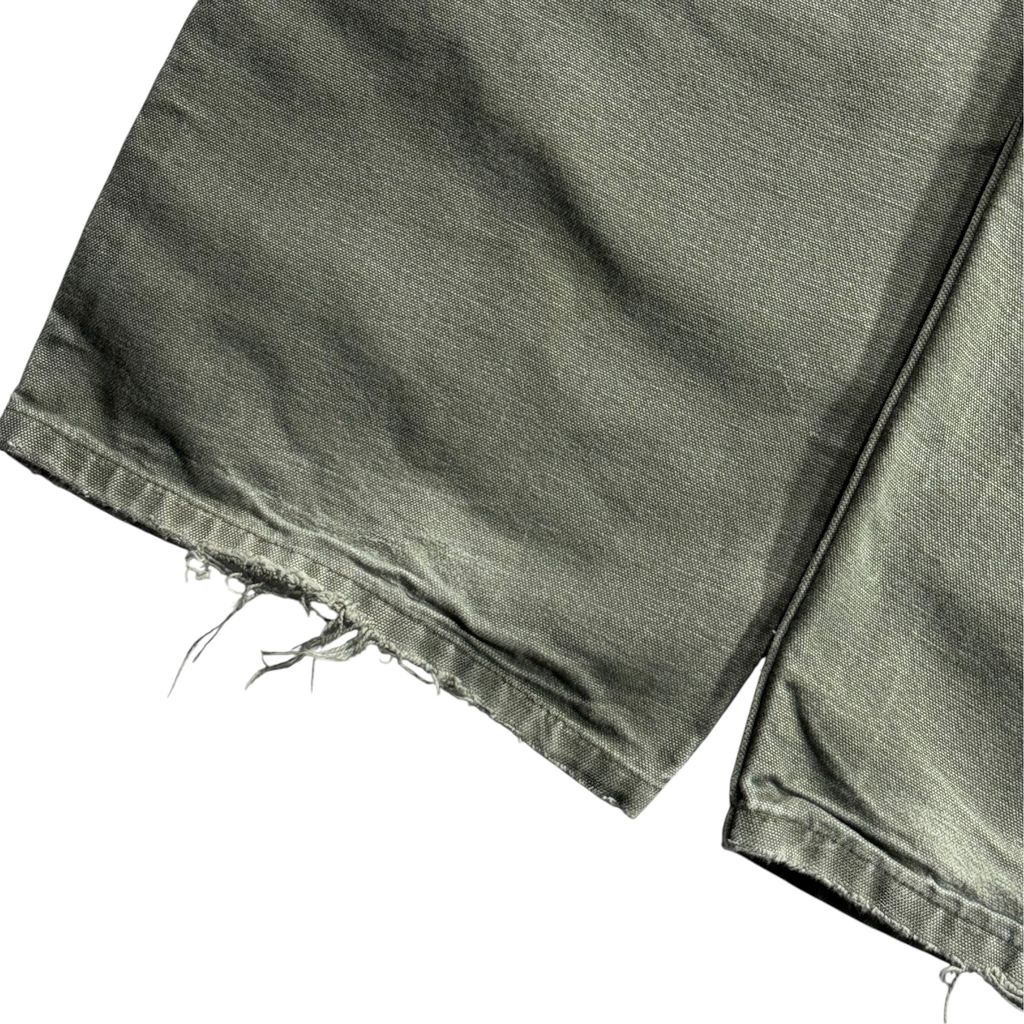 【USED】Carhartt B138 MOS Double Knee Painter Pants Moss Green 40 x 30 / カーハート ダブルニー ペインターパンツ モスグリーン ダック ペンキ汚れ ワークパンツ