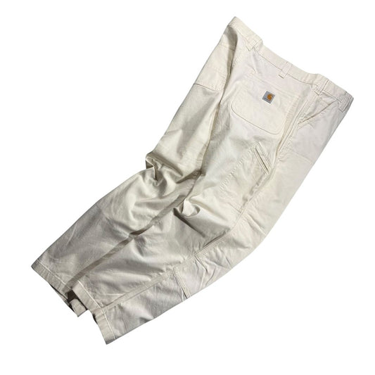 【USED】Carhartt Double Knee Painter Pants White Natural 40 x 32 / カーハート ダブルニー ペインターパンツ ホワイト ナチュラル 生成り ワークパンツ ビンテージ