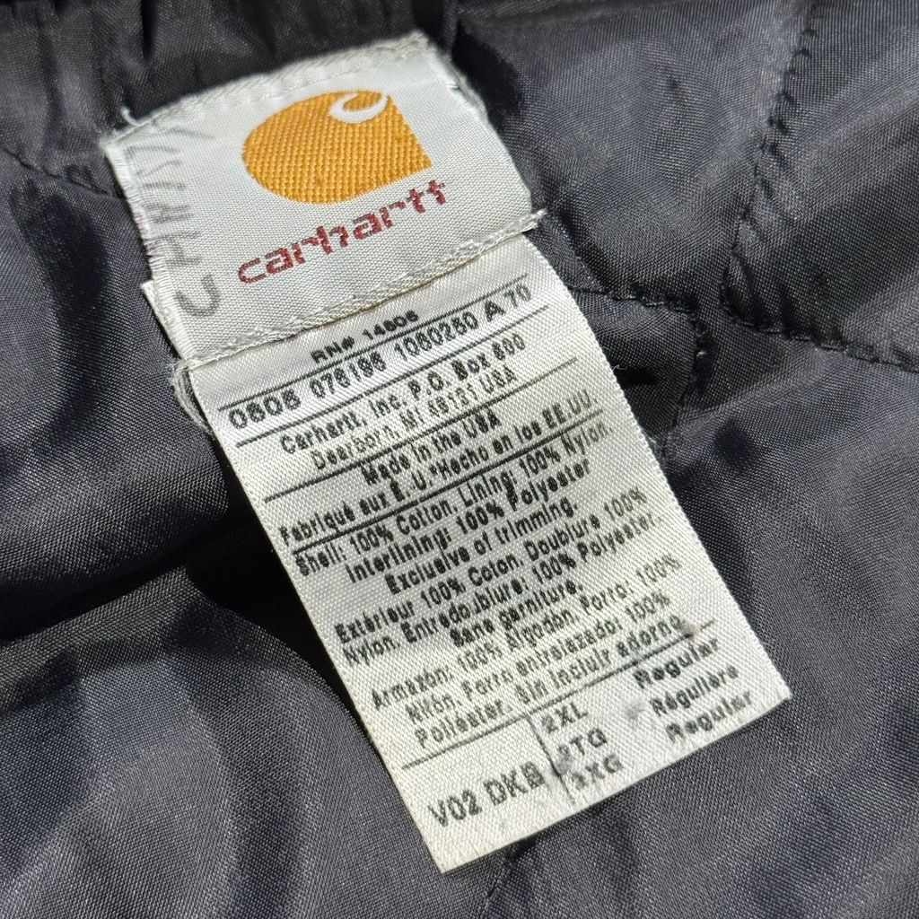【USED】Carhartt Duck Vest Made in the USA