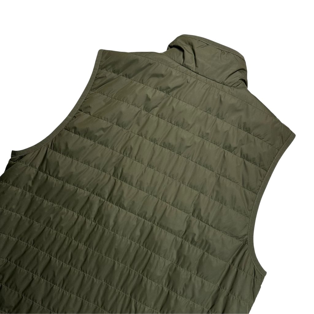 【USED】Carhartt RAIN DEFENDER Relaxed Fit Quilted Vest Dark Green L / カーハート レインディフェンダー リラックスフィット キルティング ベスト ダークグリーン オリーブ ワーク