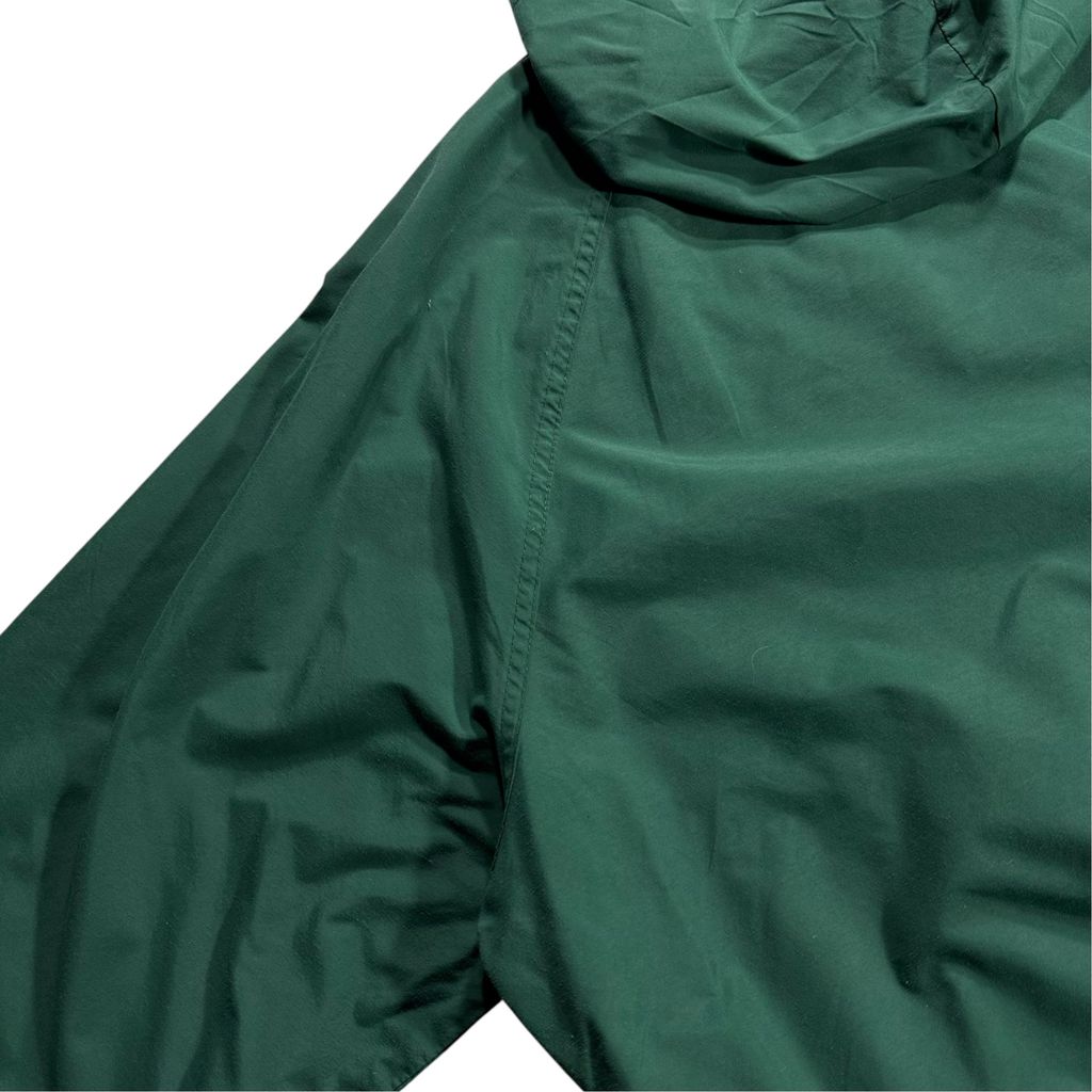 【USED】90s SPORTSMASTER USA製 ASH GROVE CEMENT Hooded Nylon Pullover Jacket Dark Green XL / スポーツマスター アッシュグローブセメント フーデッド ナイロン プルオーバー ジャケット アノラックパーカー ダークグリーン 90年代