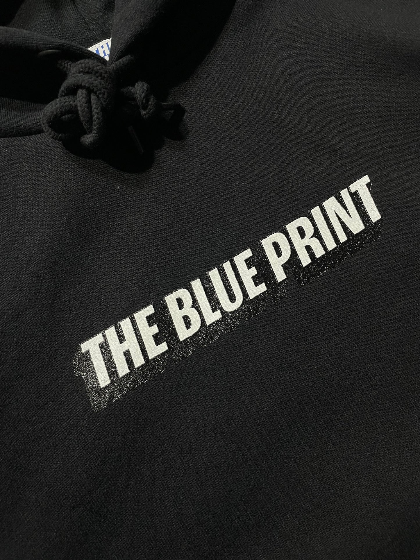 The Blueprint Original Head Line Logo PO Hoodie(Black)