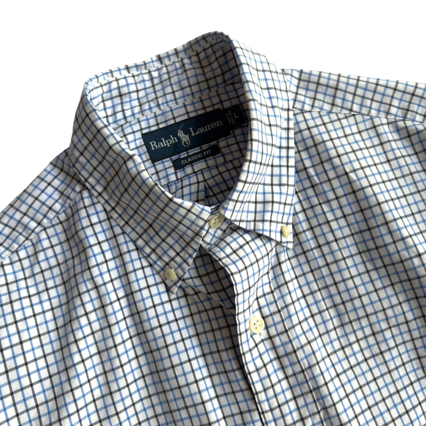 【USED】Ralph Lauren L/SL BD Check Shirt