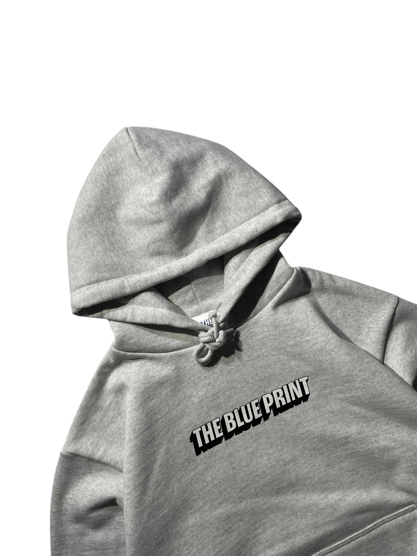 The Blueprint Original Head Line Logo PO Hoodie(Ash Gray)