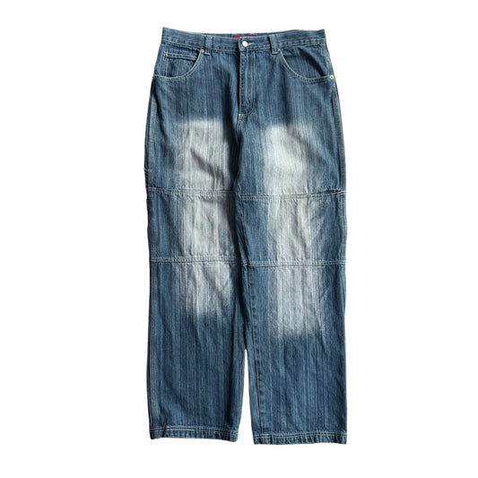 【USED】PJ Mark Washed Denim Painter Pants