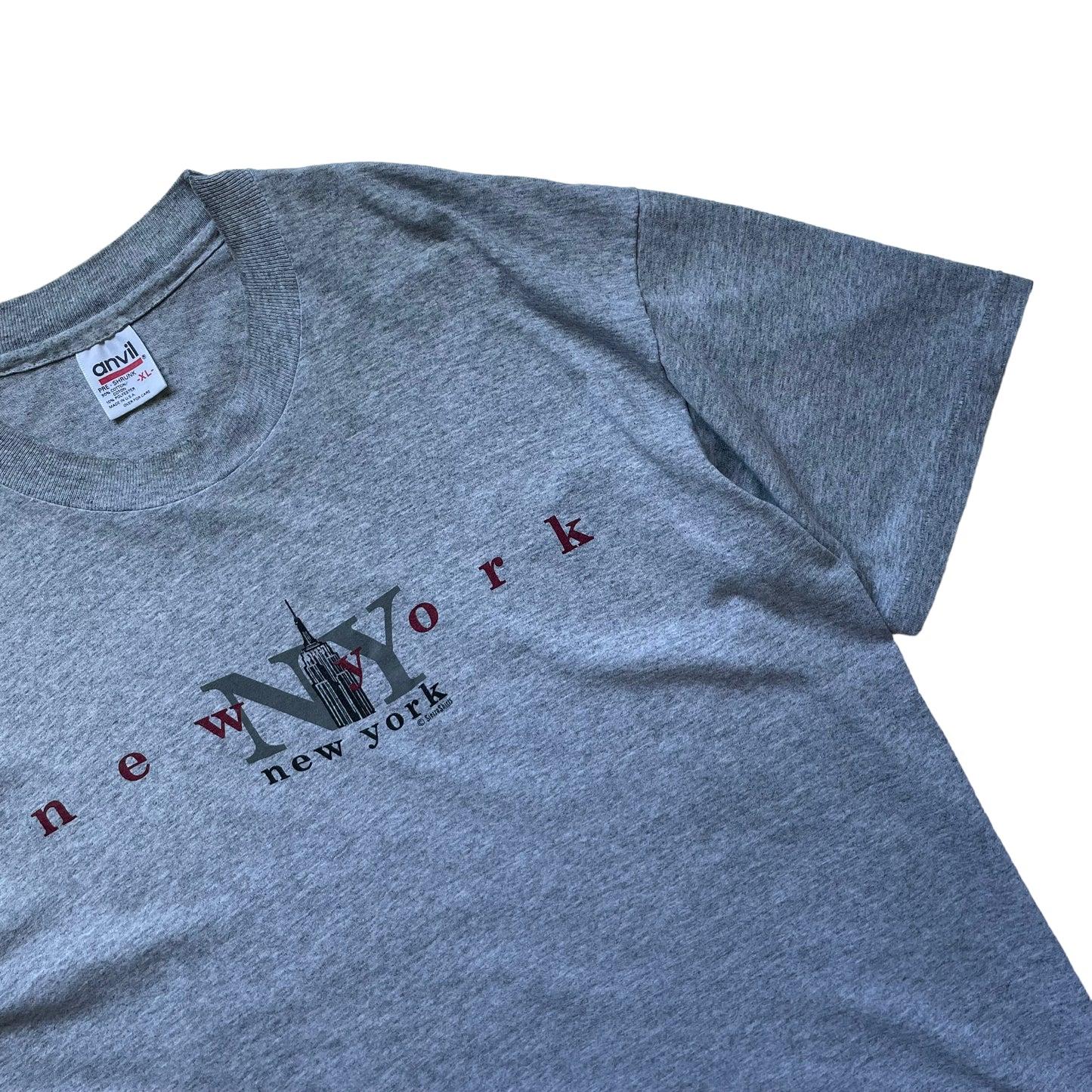 Made in USA Anvil New York Souvenir S/SL Tee