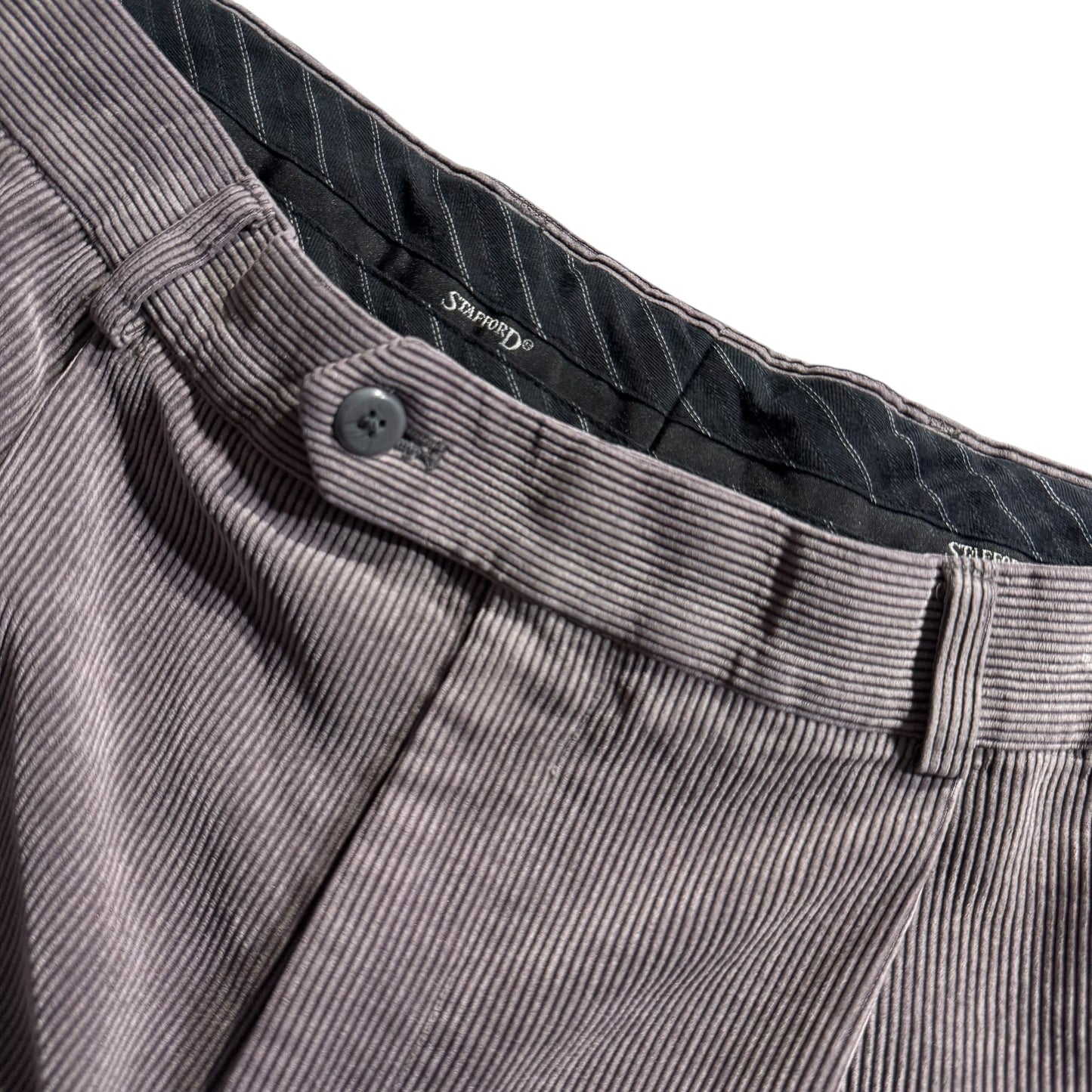 【USED】Stafford 2 Tuck Corduroy Pants