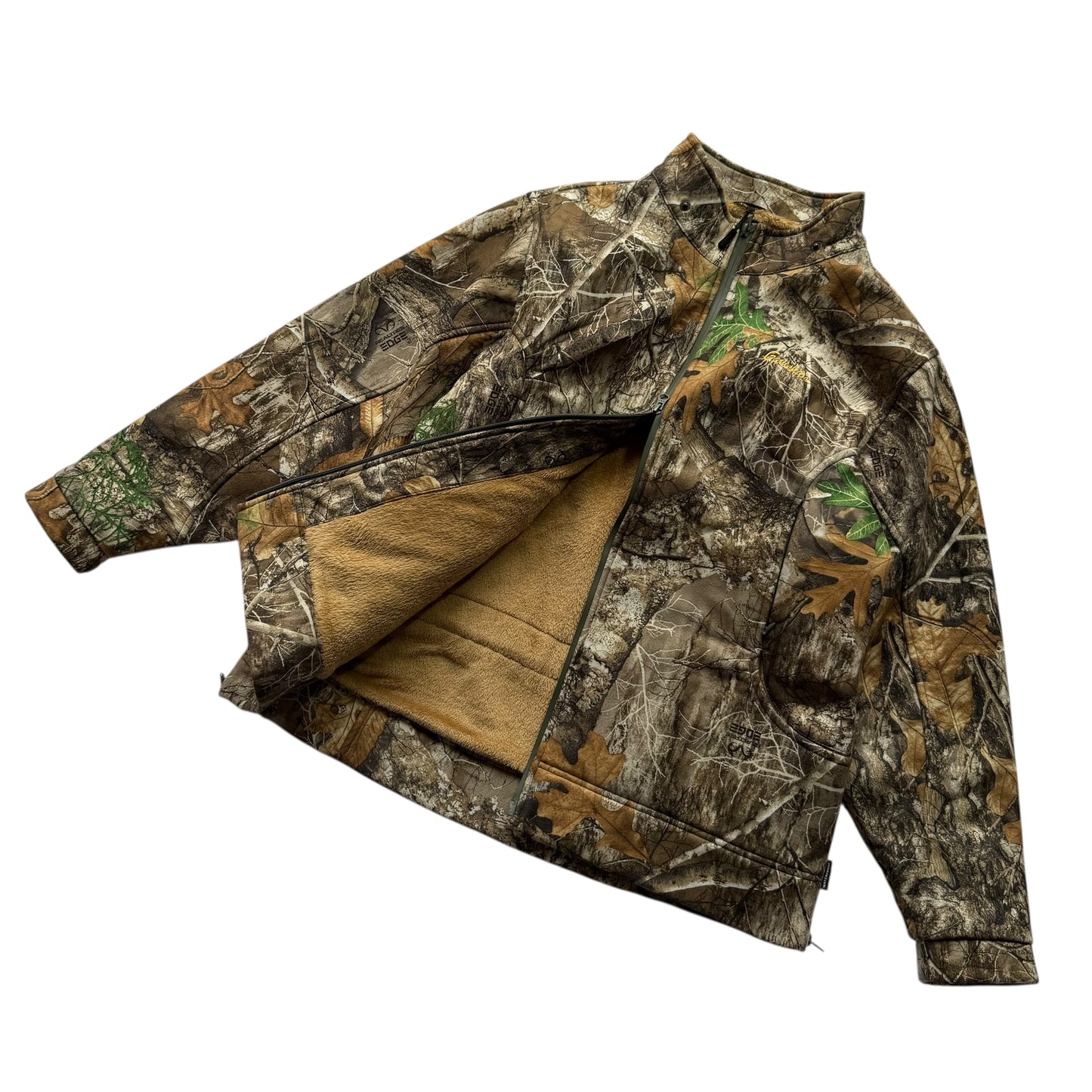【USED】Gamehide Double zip Realtree Fleece Jacket