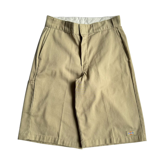 【USED】Dickies Loose Fit Work Shorts ディッキーズ ワークパンツ ショーツ ベージュ 30inch