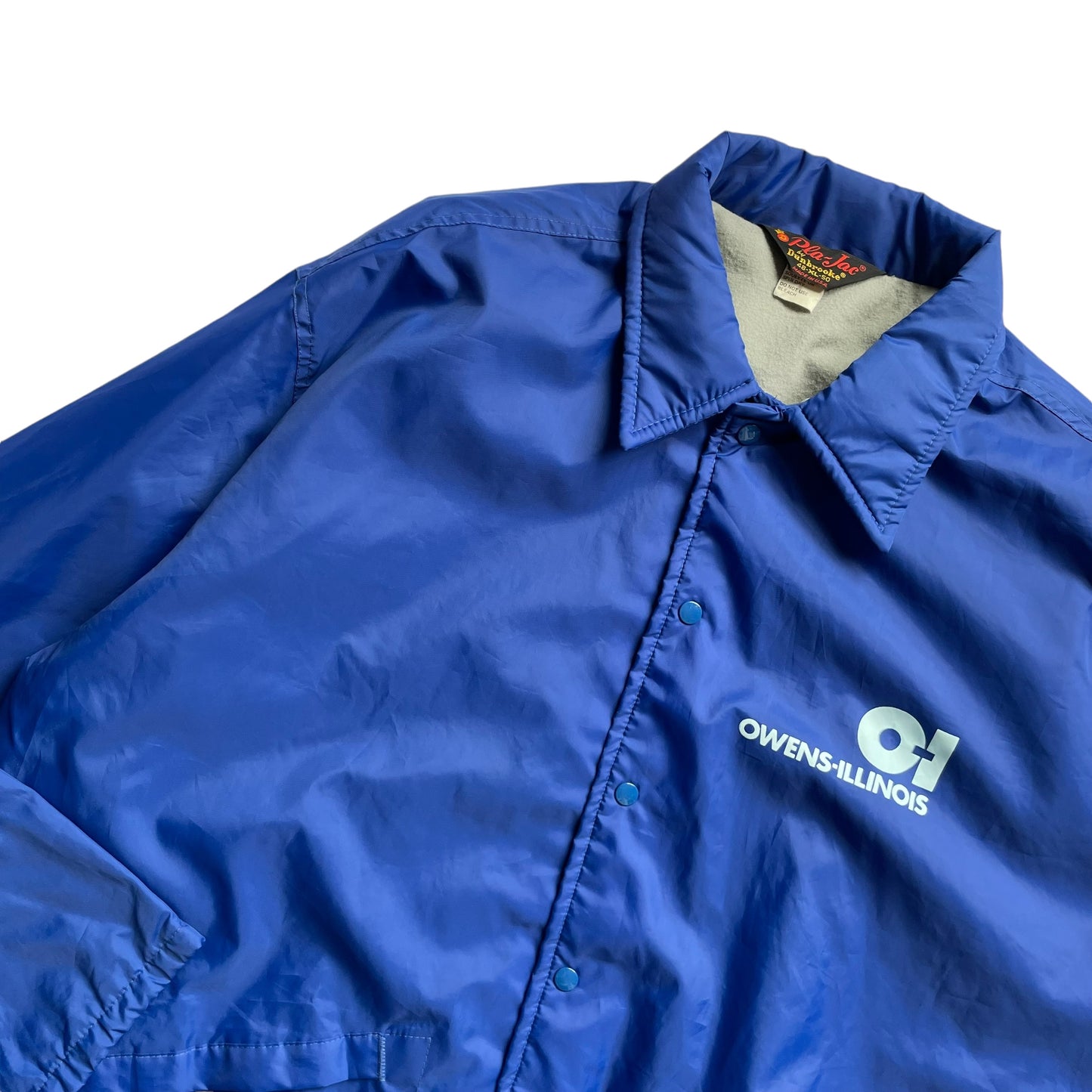 70s-80s Pla Jac by Dunbroooke Nylon Coach Jacket Made in USA