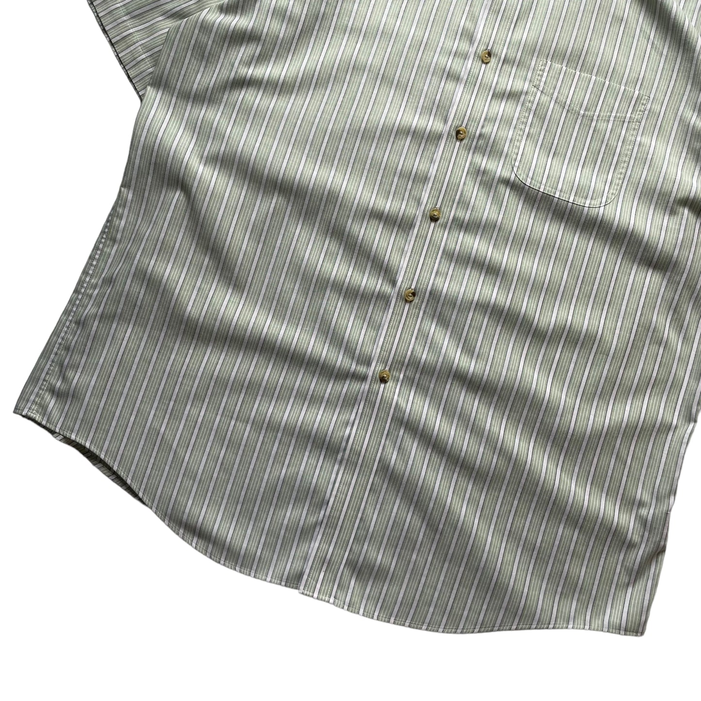L.L. Bean Stripe BD S/SL Shirt