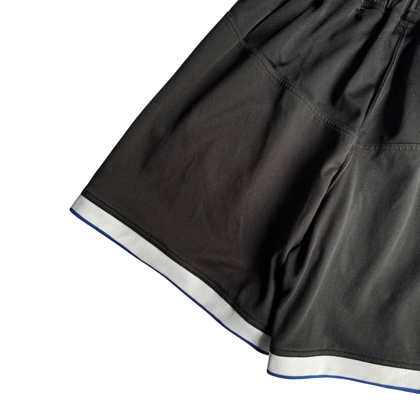 【USED】90s NIKE PENNY 1CENT LOGO BASKET BALL SHORTS ANFERNEE HARDAWAY NBA バスパン ナイキ ペニー XXLサイズ 黒青