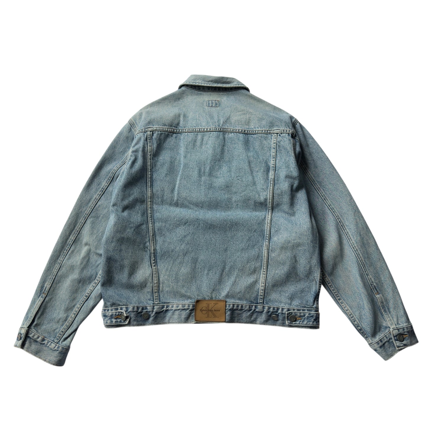 【USED】Calvin Klein Denim Jacket "Made in USA"