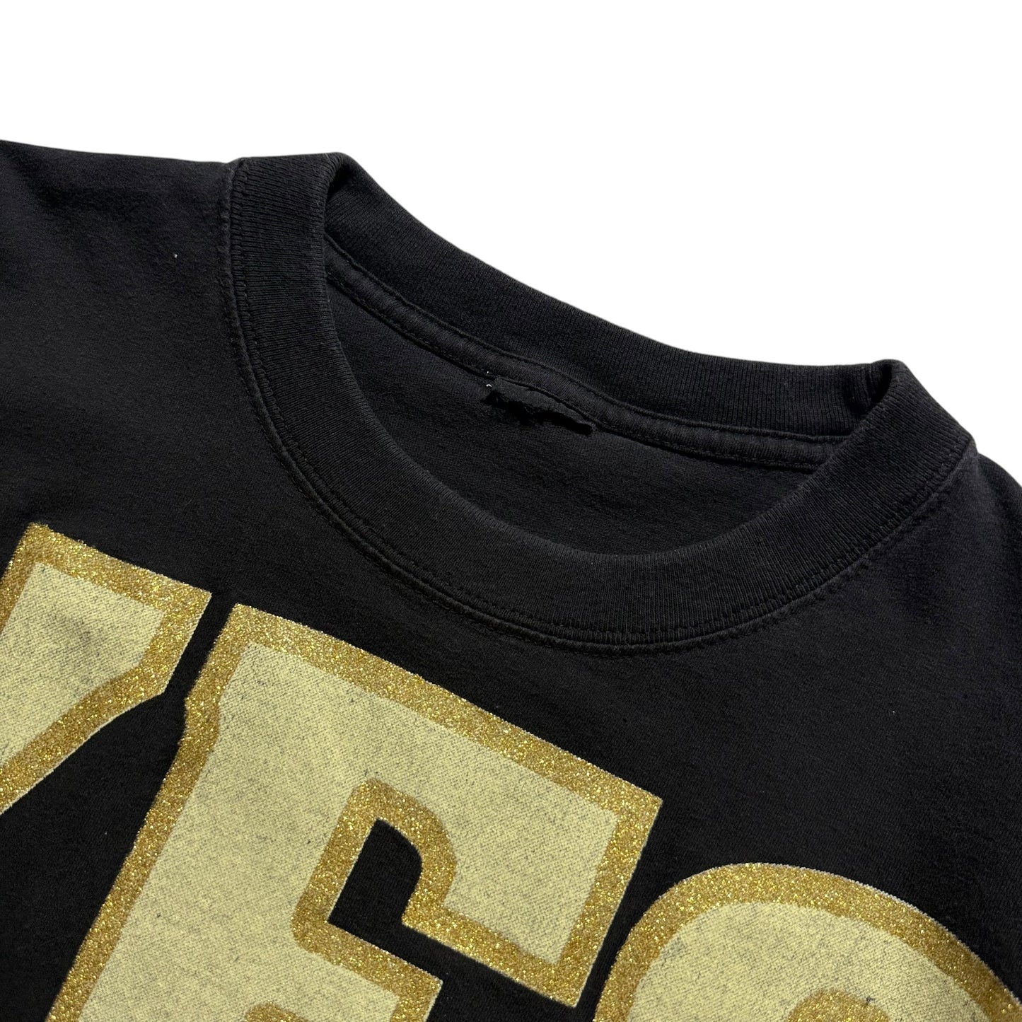【USED】SCHOOL OF HARD KNOCKS OBAMA S/SL Tee 黒 半袖Tシャツ
