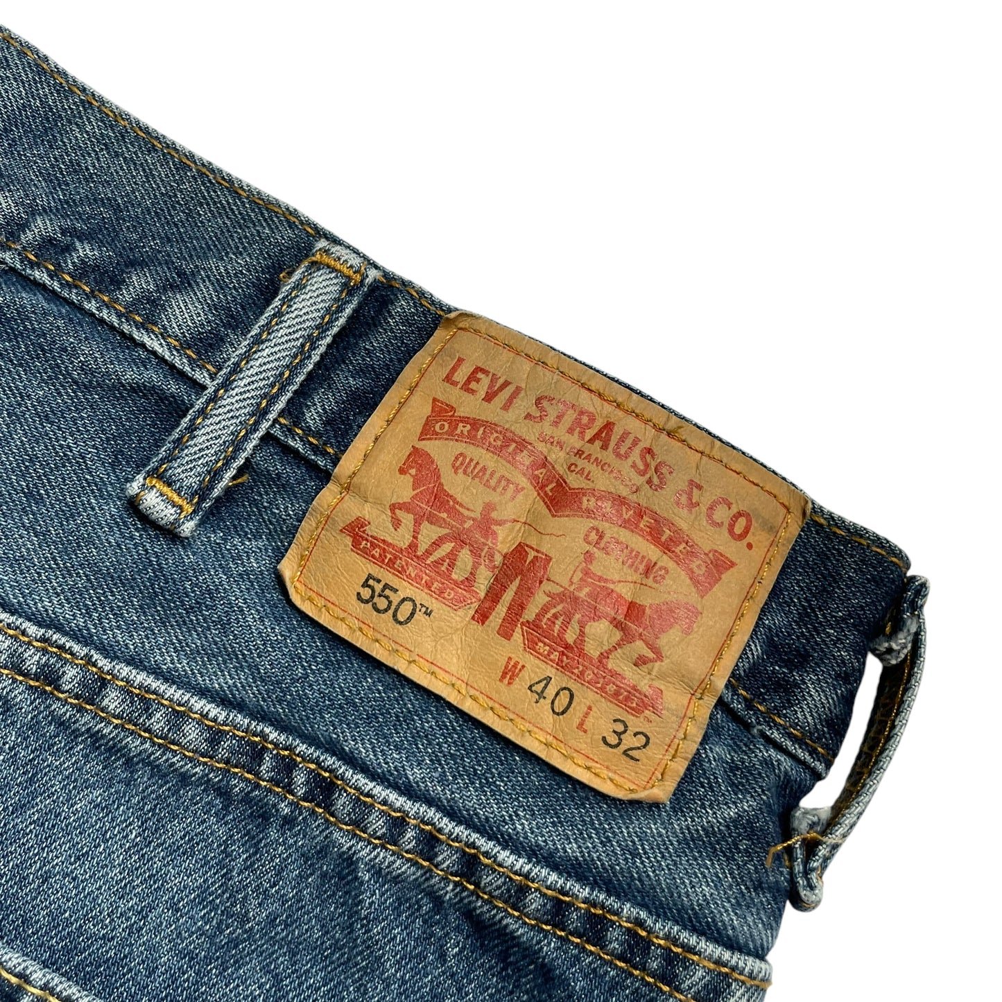 Levi's 550 Relaxed Fit Tapered Jeans