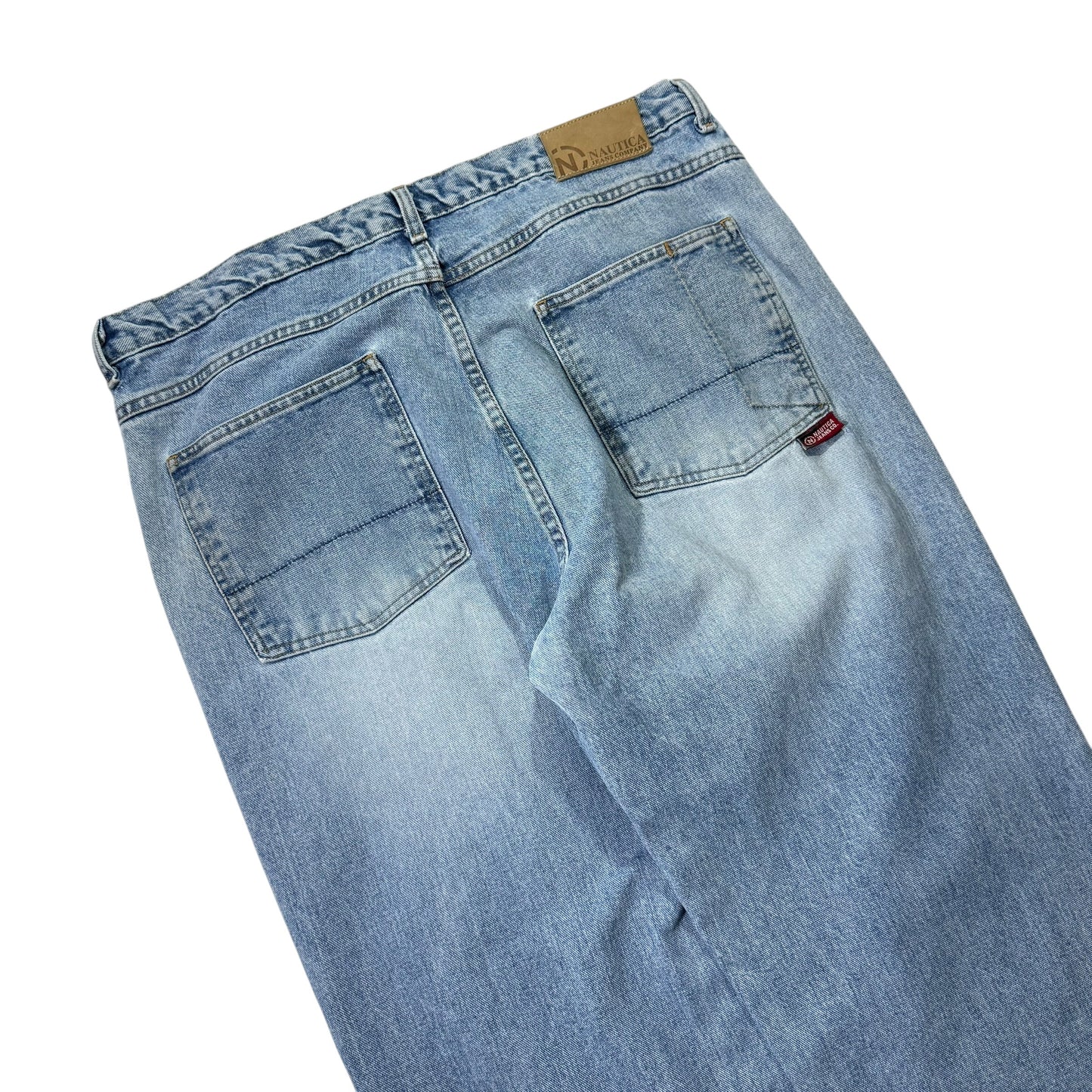 【USED】Nautica Jeans Washed Baggy Denim