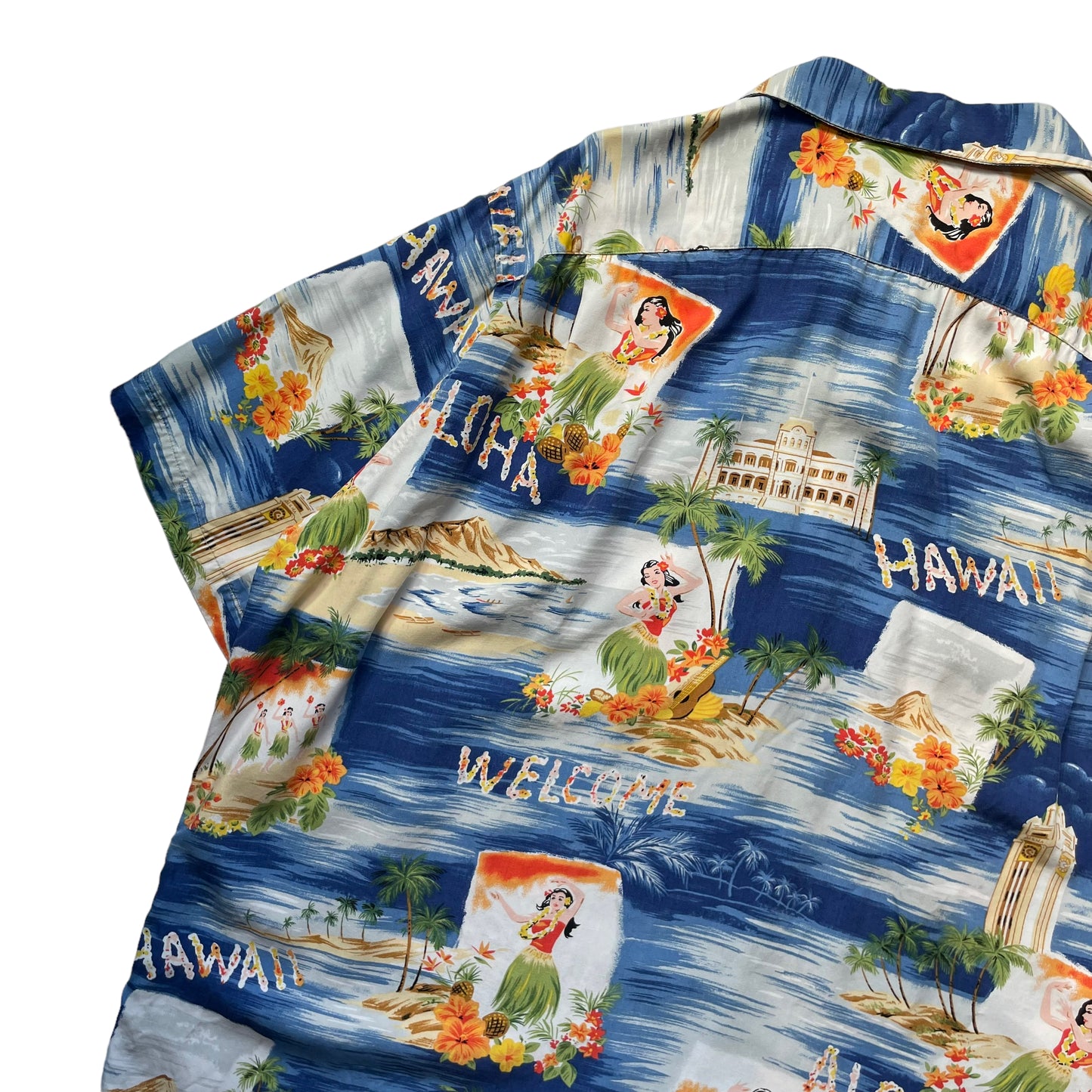 Polo by Ralph Lauren Open Collar Shirt "Vintage Camp”