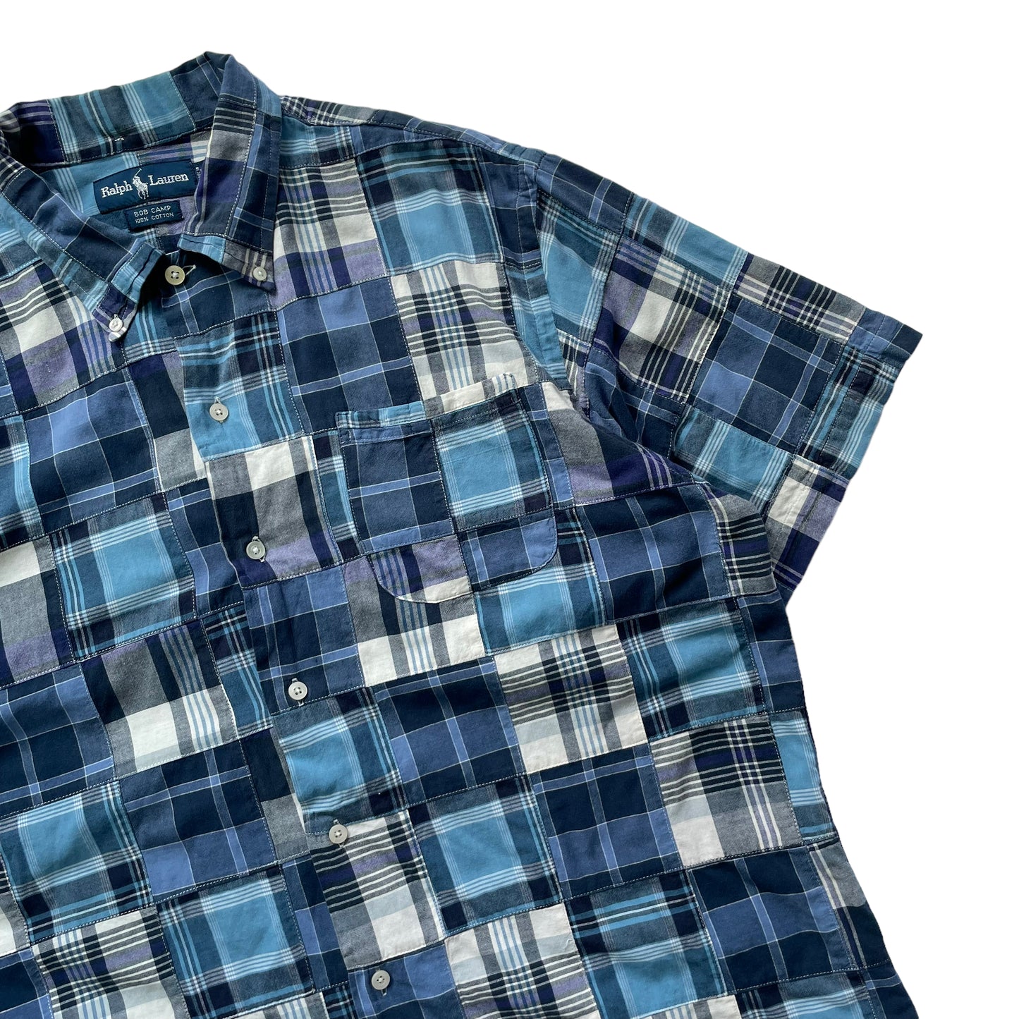 Ralph Lauren Patchwork BD Check Shirt "BOB CAMP"