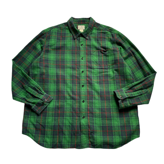 L.L. Bean Cotton Check L/SL BD Shirt