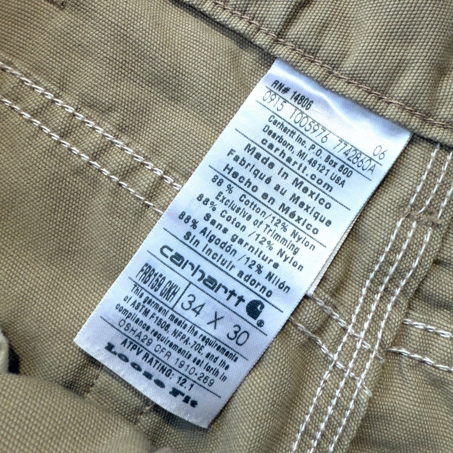 【USED】Carhartt Frame Resistant Pant