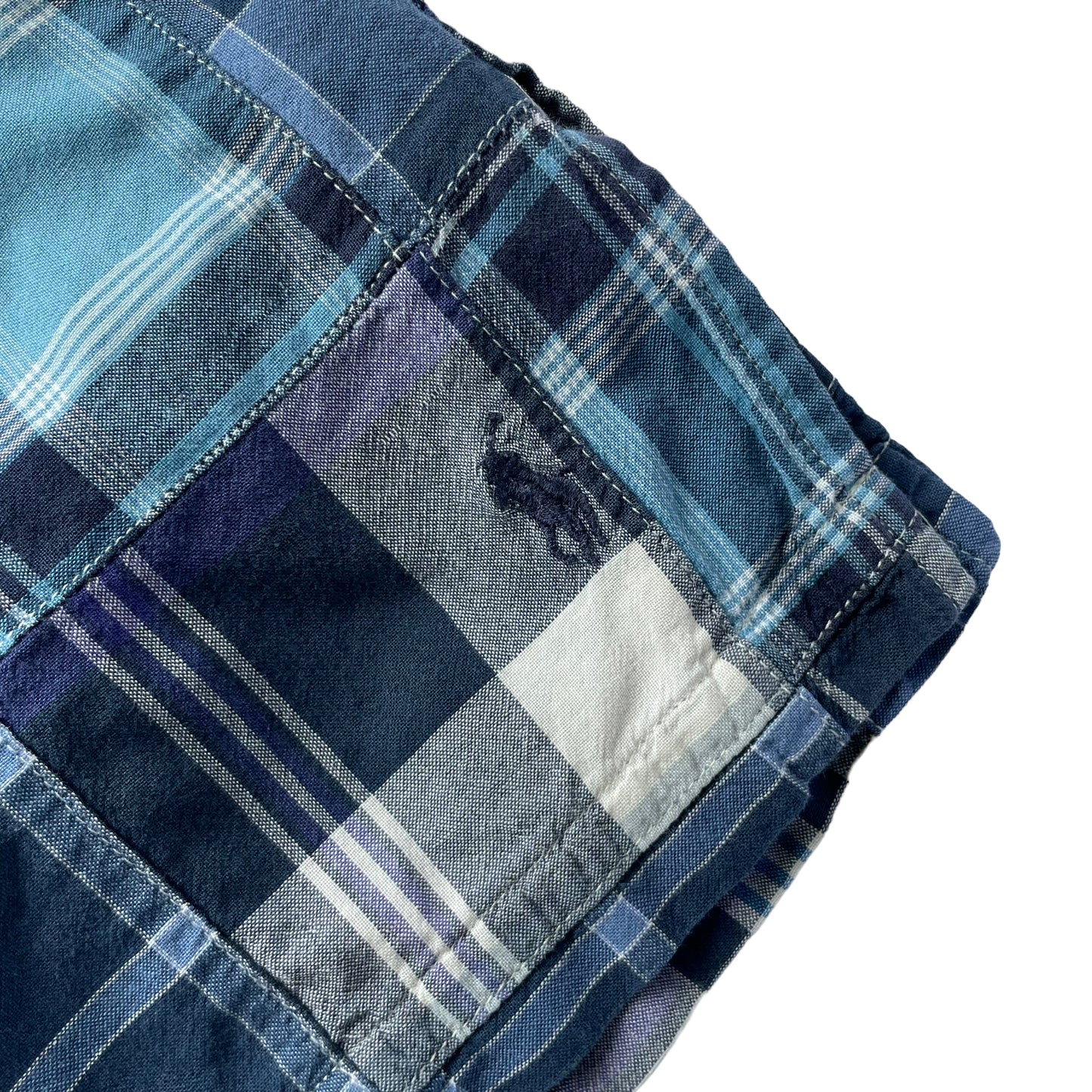 Ralph Lauren Patchwork BD Check Shirt "BOB CAMP"