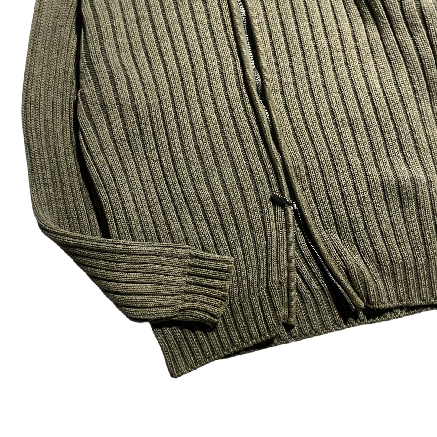 【USED】Columbia Full Zip Cotton Sweater