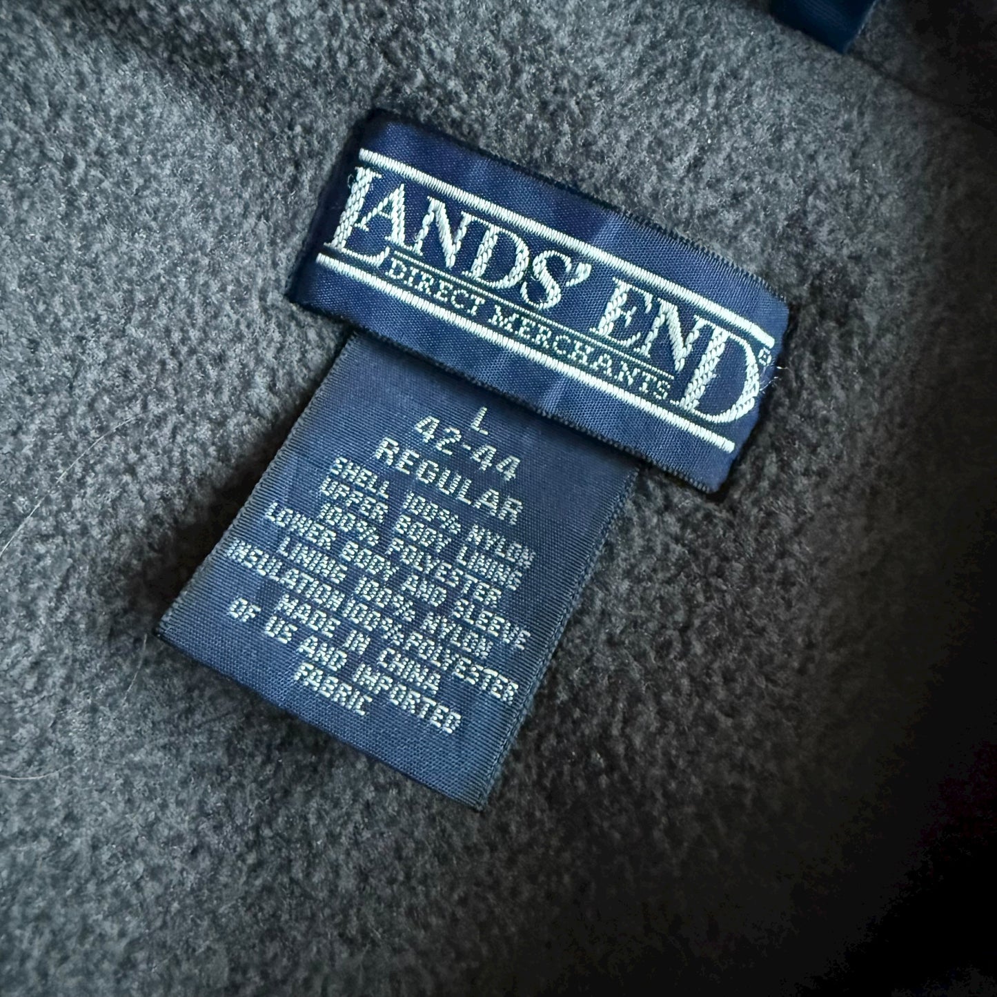 【USED】Land's End Nylon Puffer Coat