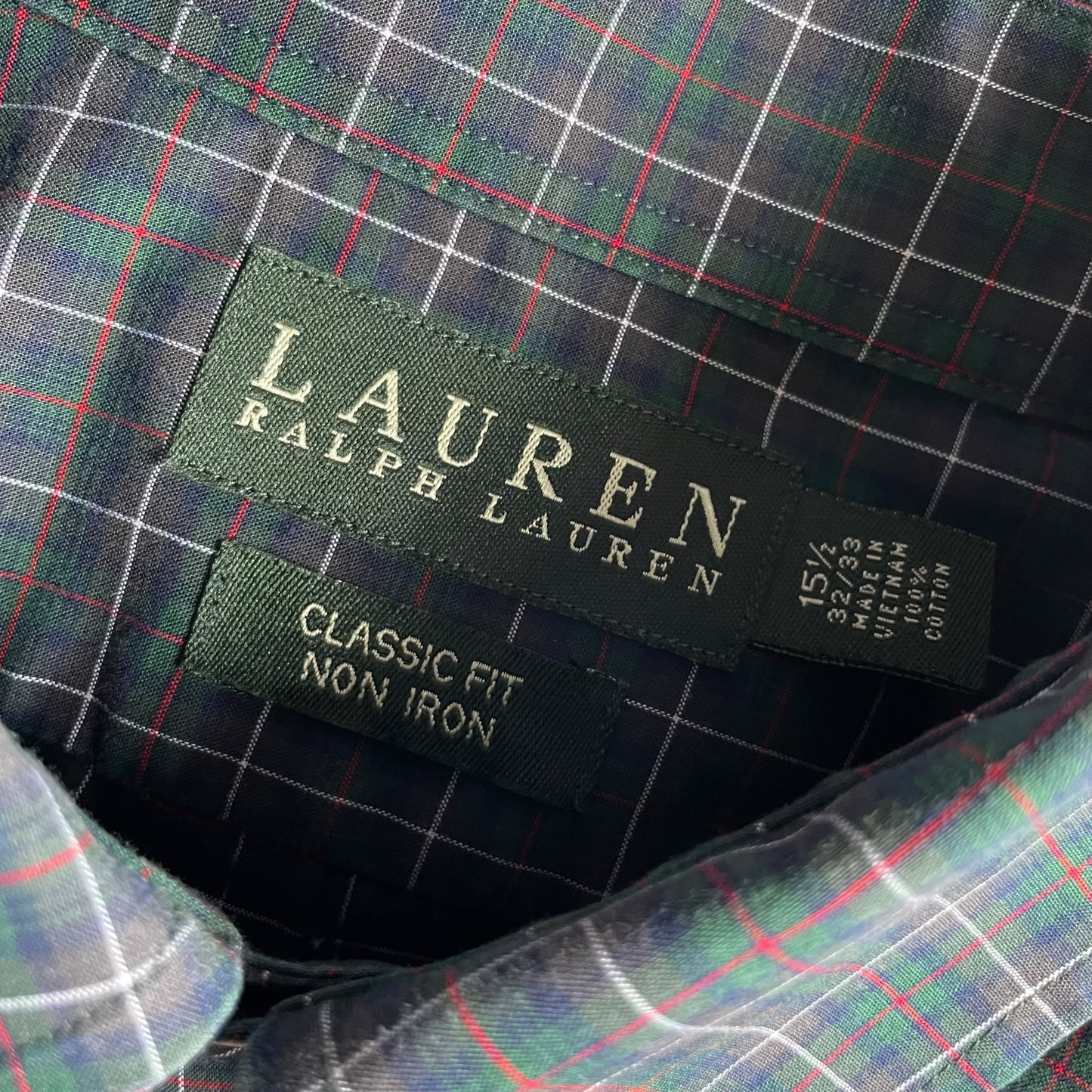 Lauren by Ralph Lauren L/SL BD Check Shirt