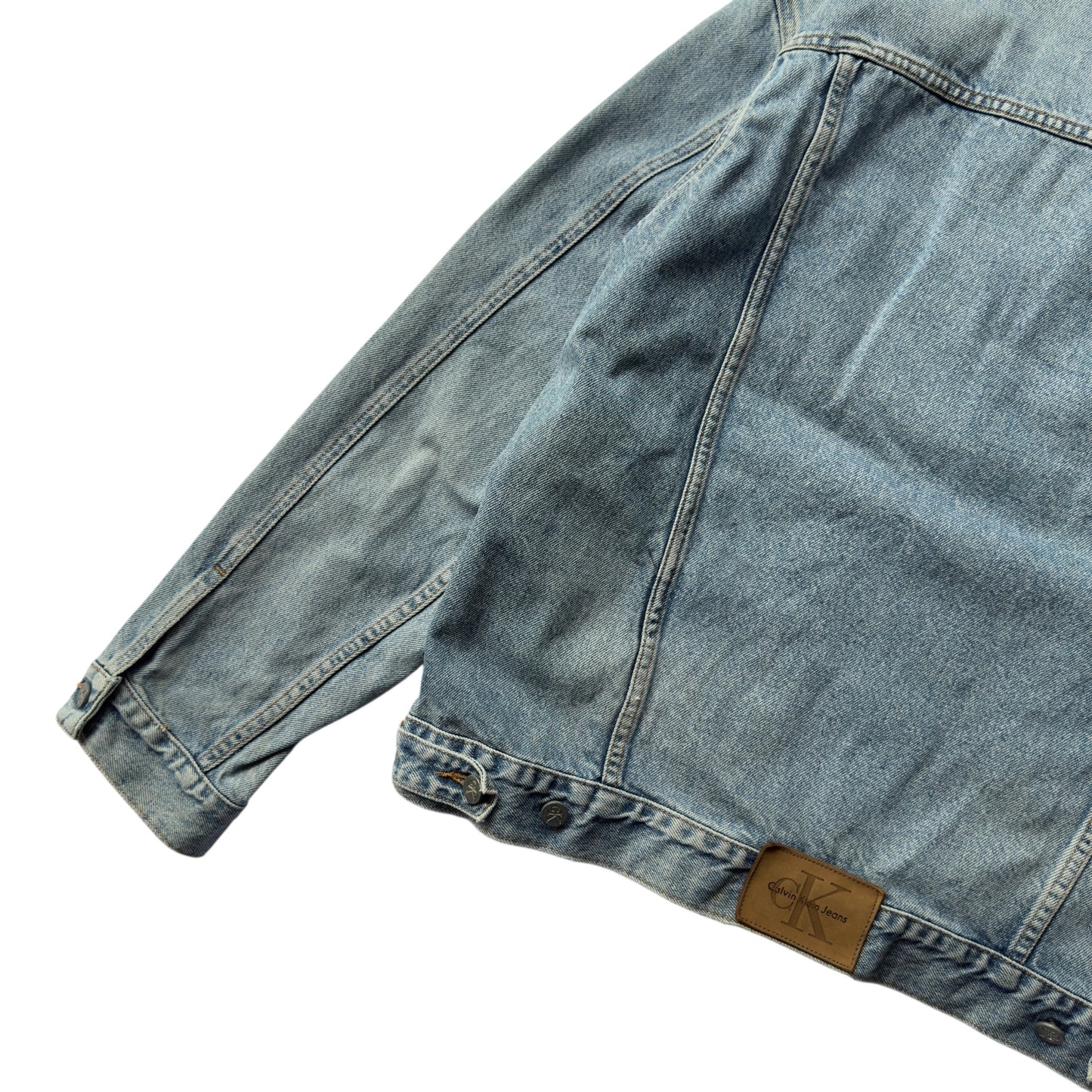 【USED】Calvin Klein Denim Jacket "Made in USA"